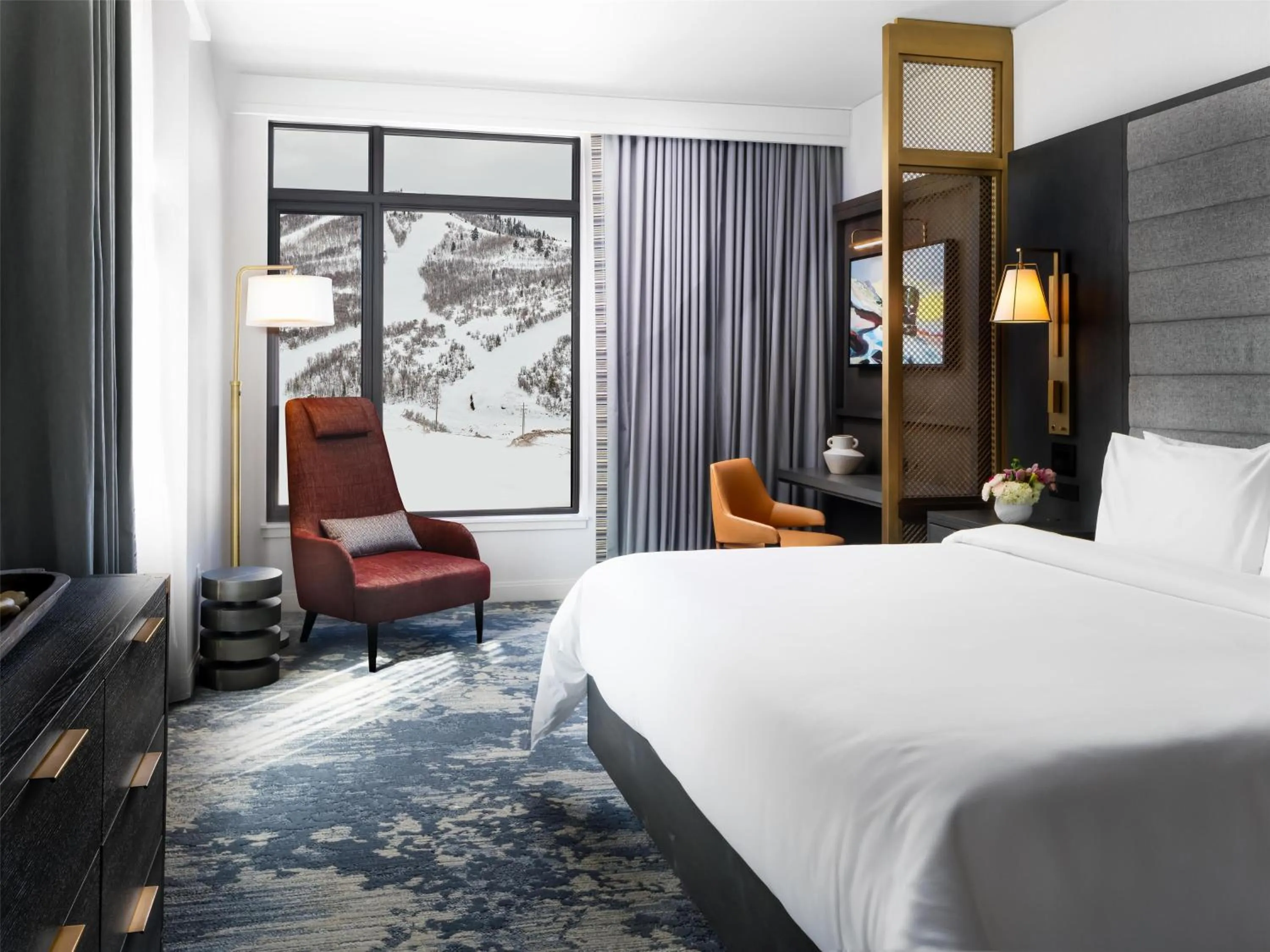 View (from property/room), Bed in Grand Hyatt Deer Valley