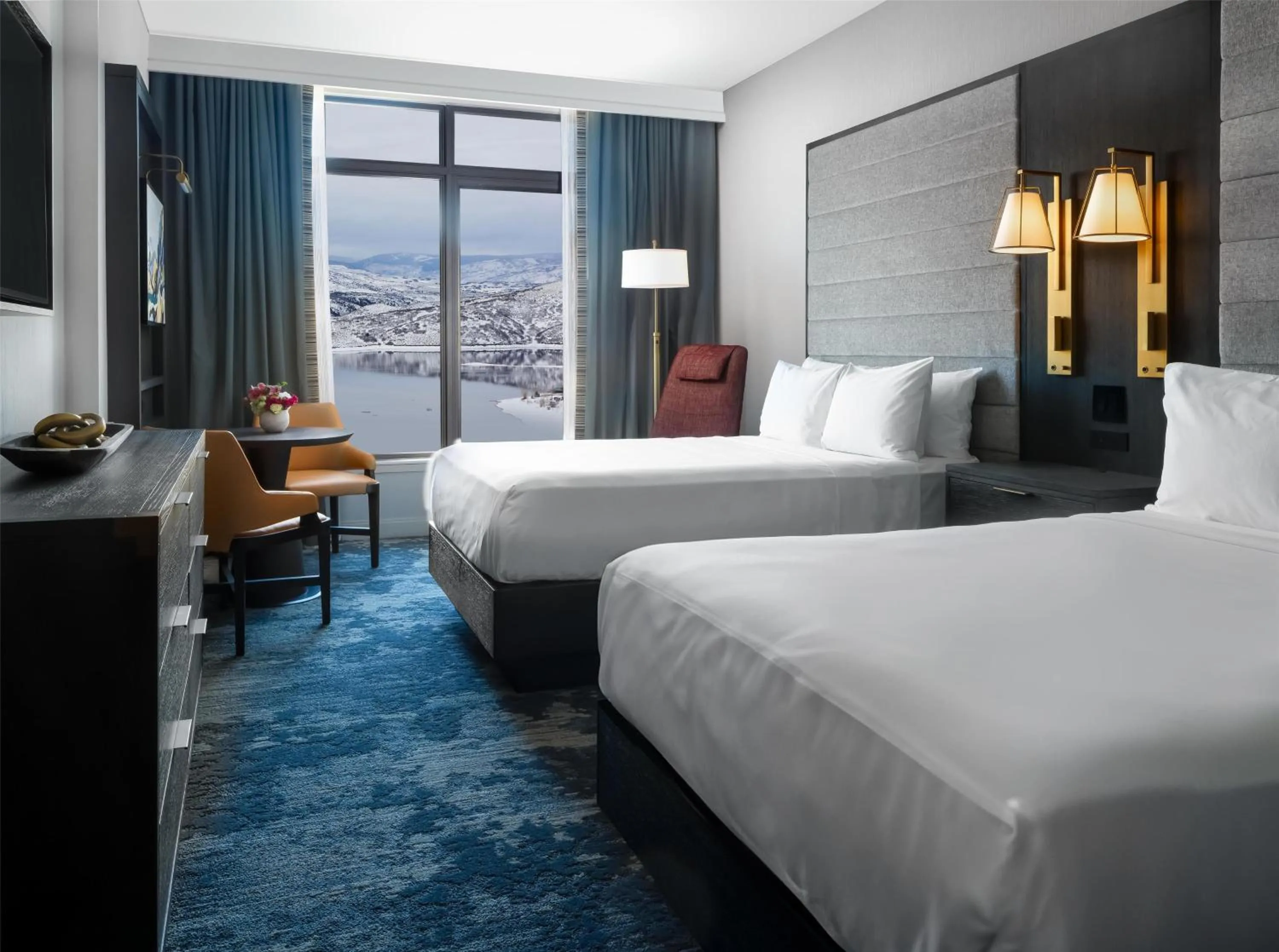 View (from property/room), Bed in Grand Hyatt Deer Valley