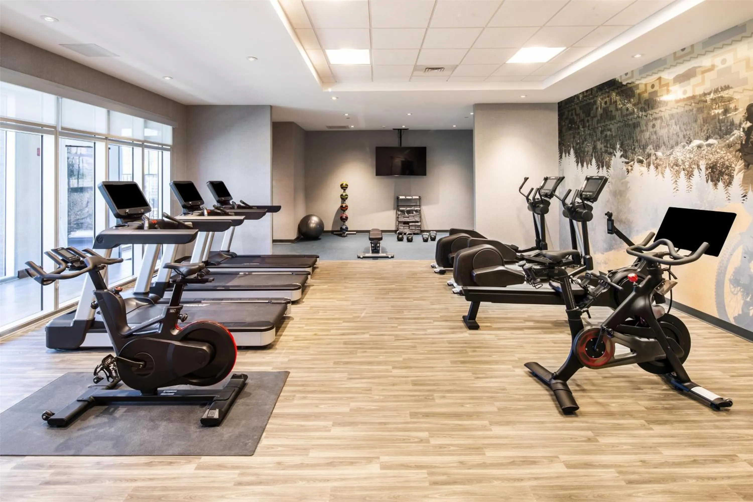 Fitness centre/facilities in Hyatt Place Reno