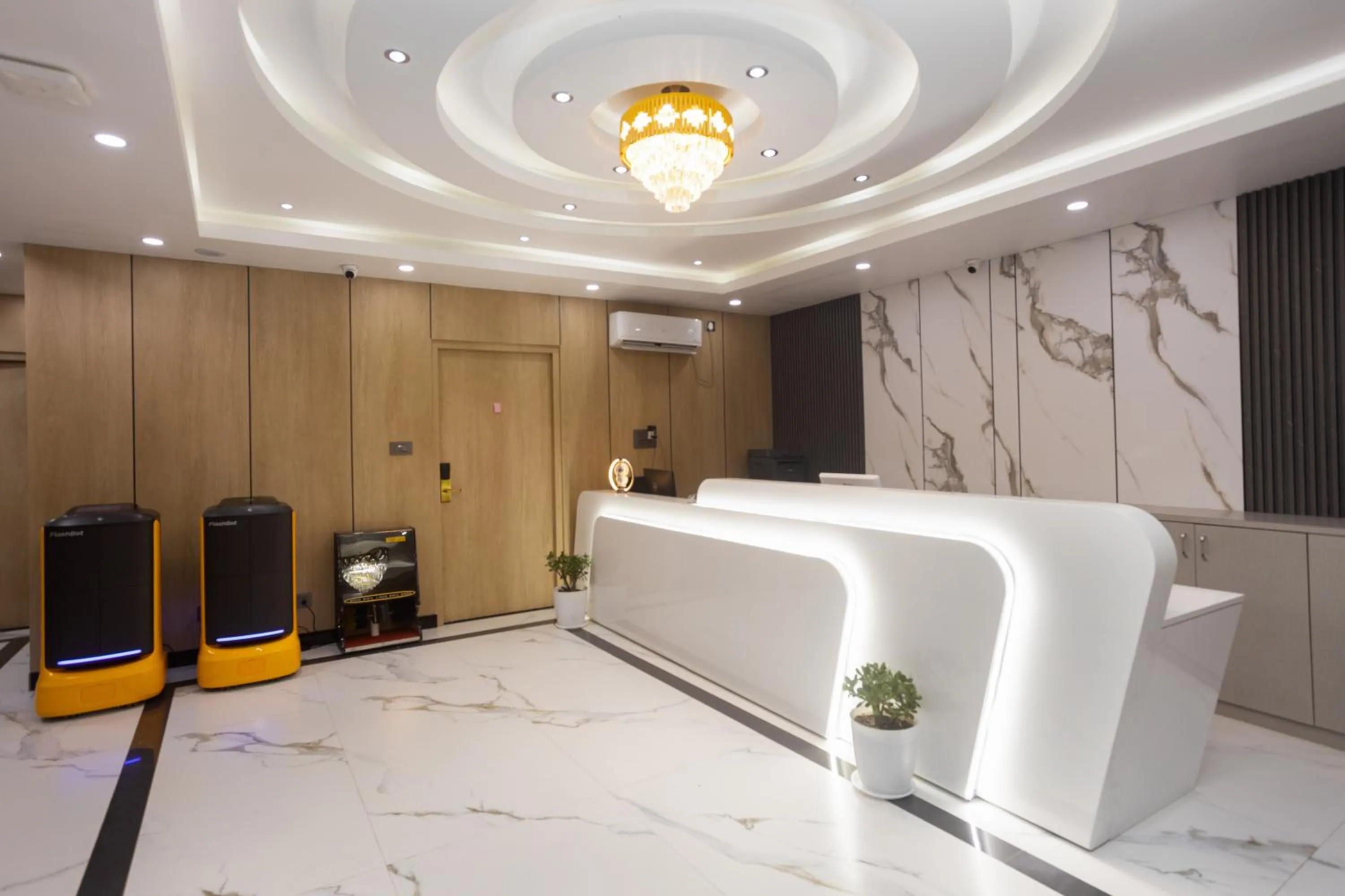 Lobby or reception in Hotel Robot