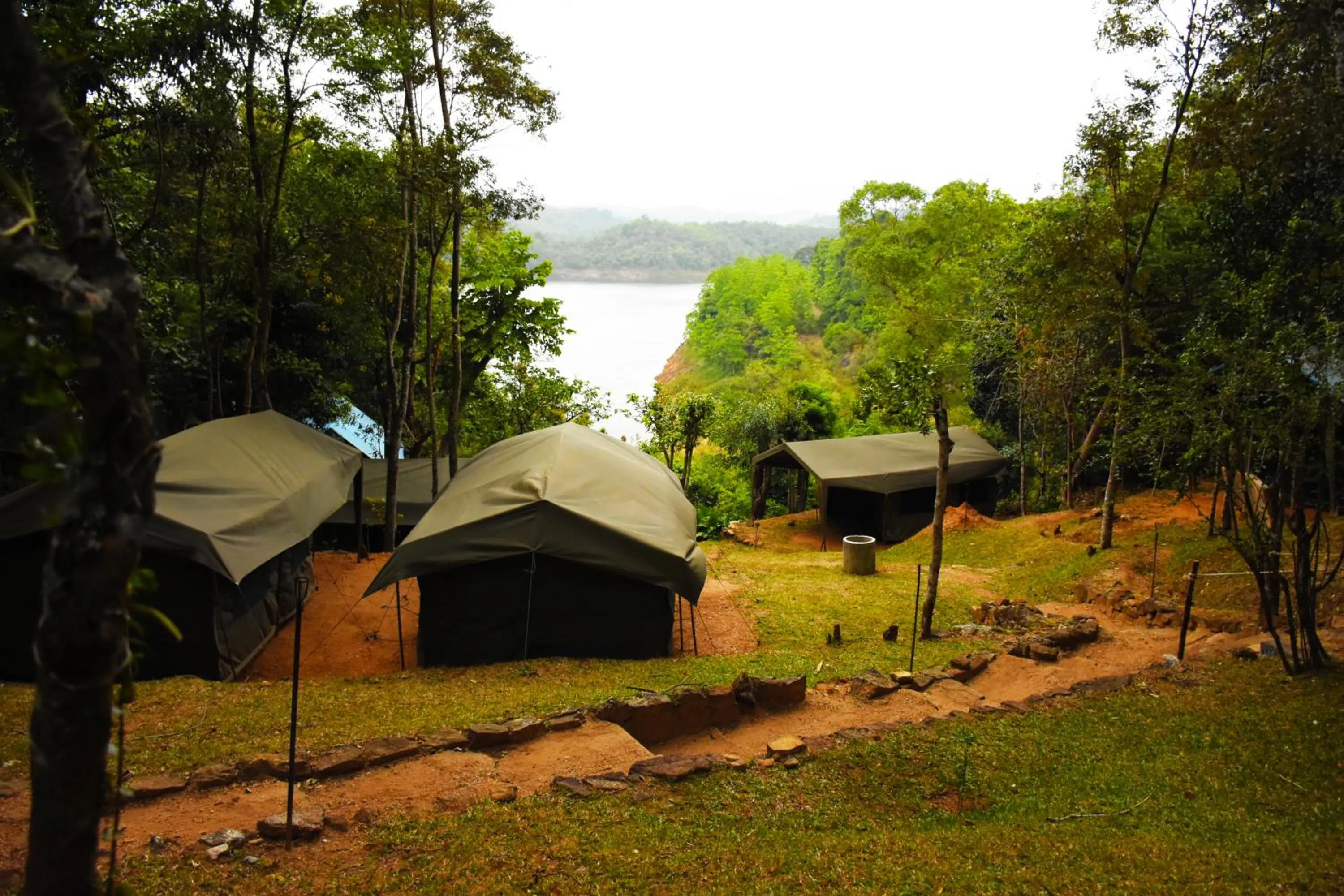 Lake view in Belihuloya Adventure Camp By Eco Team