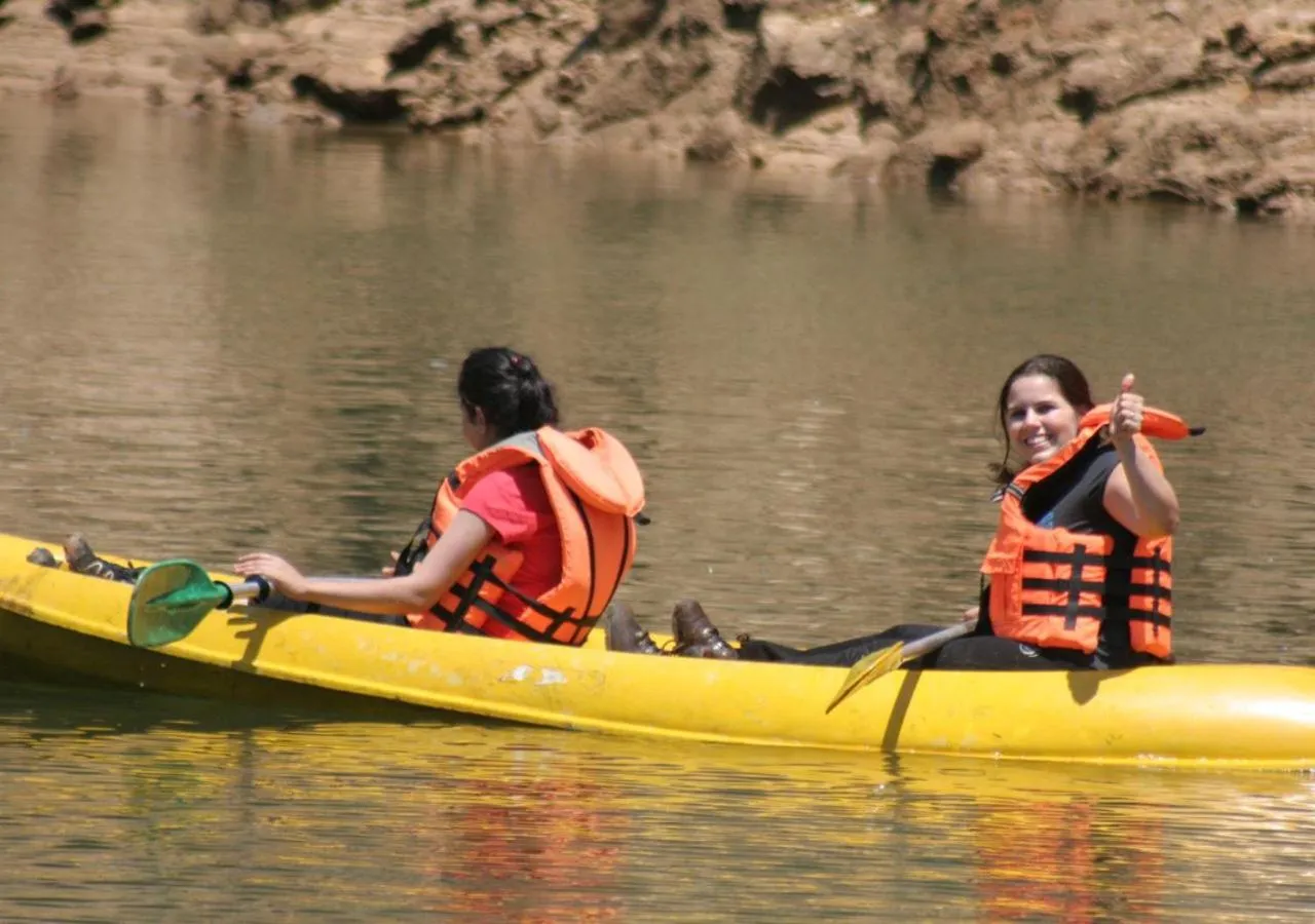 Canoeing in Belihuloya Adventure Camp By Eco Team