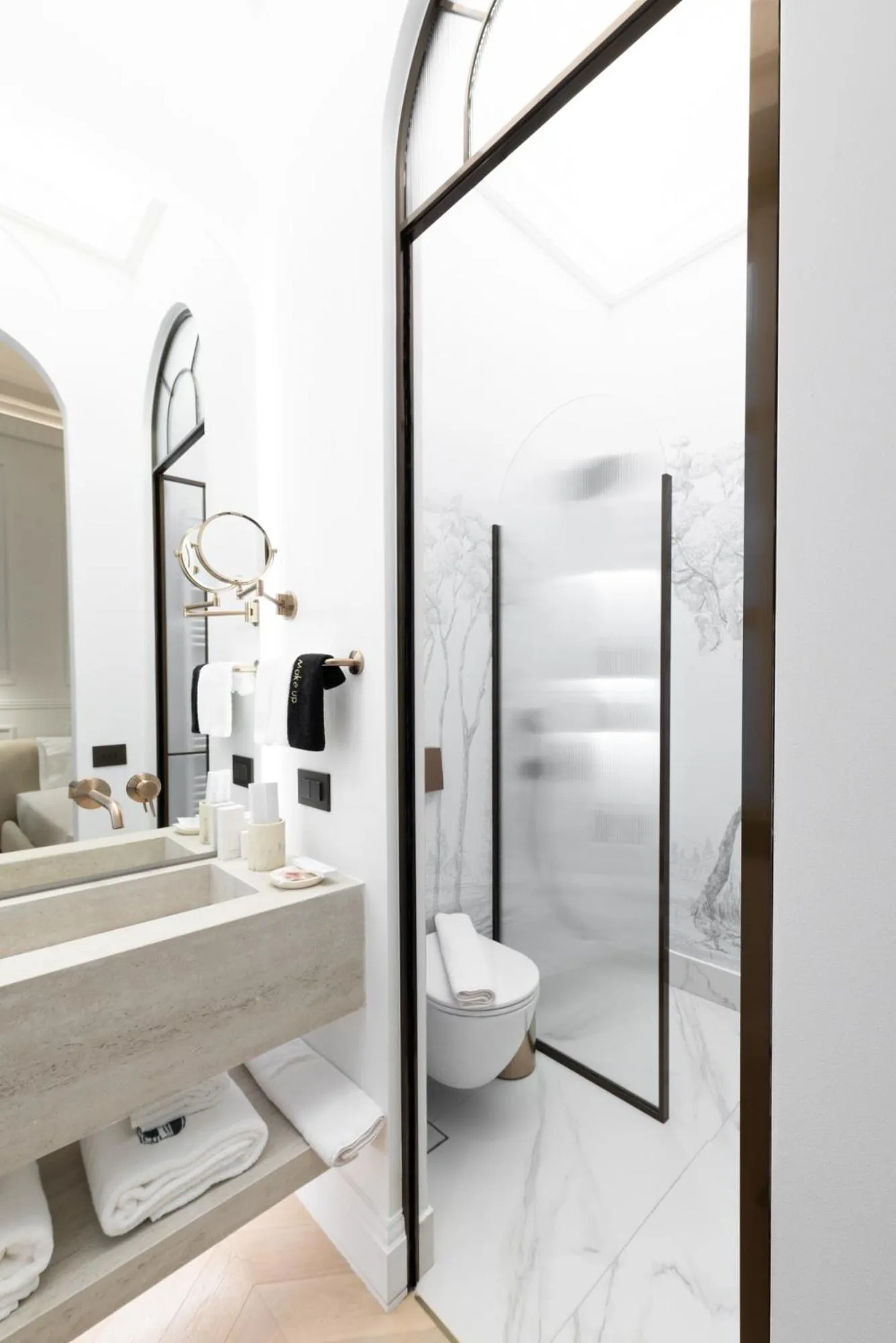 Bathroom in Emerald Hotel Athens