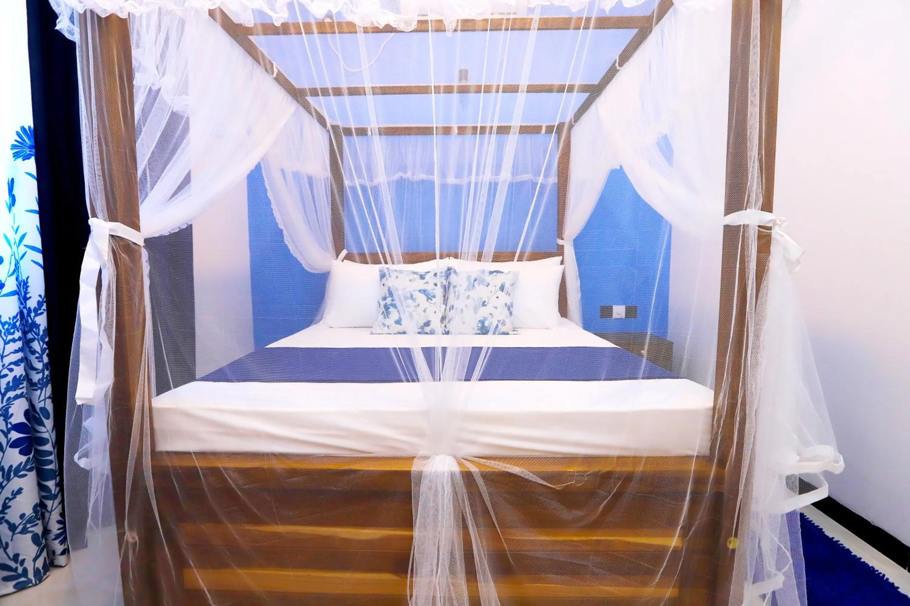 Bed in Dinsara Pearl Villa