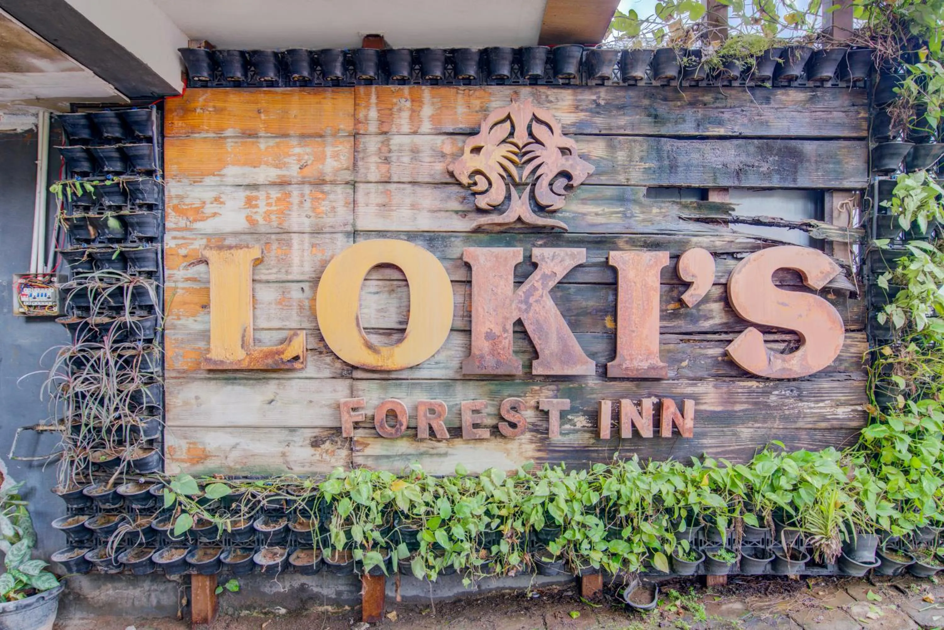 Facade/entrance in Hotel Lokis Forest Inn L B Nagar
