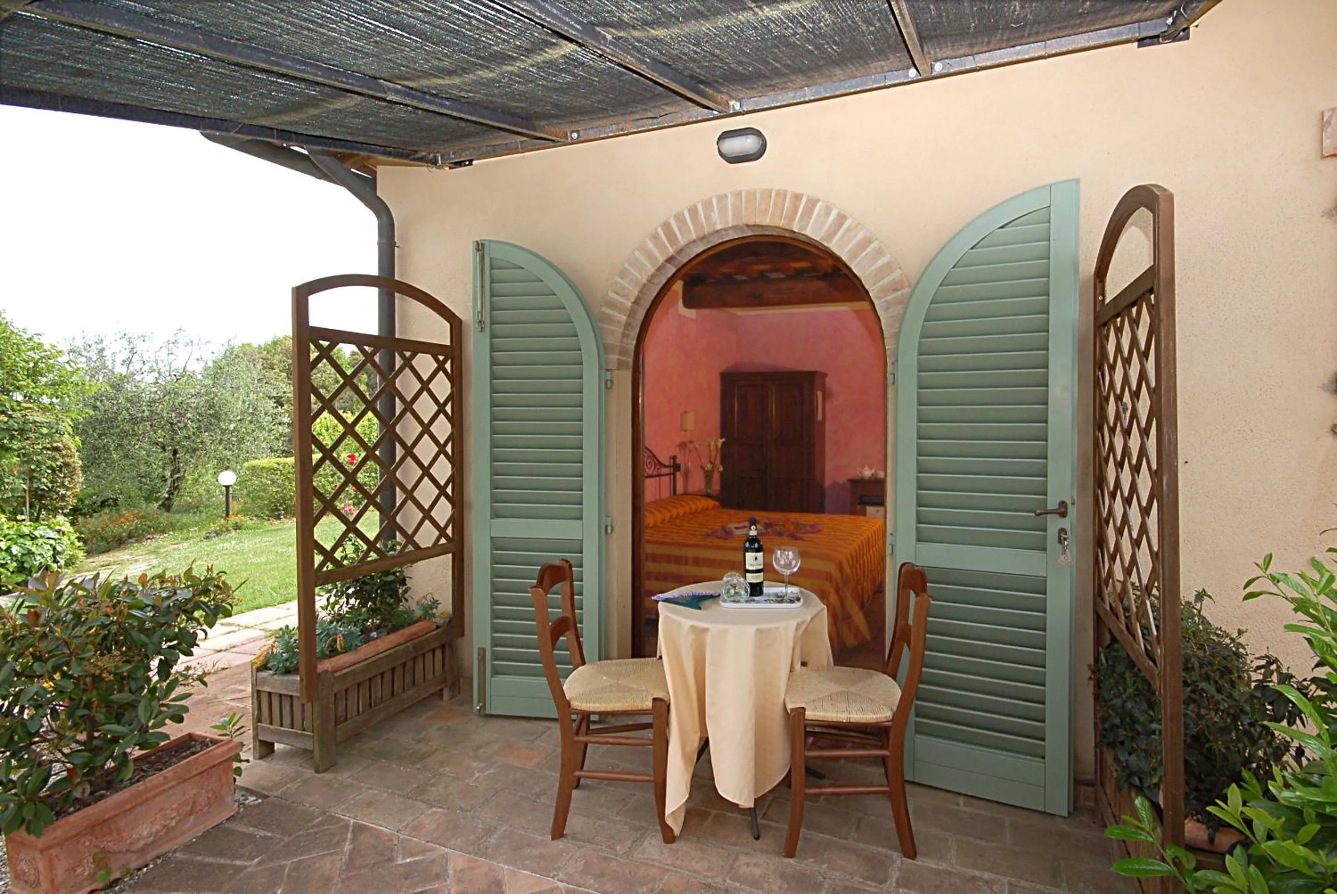 Balcony/Terrace in Antico Borgo Il Cardino