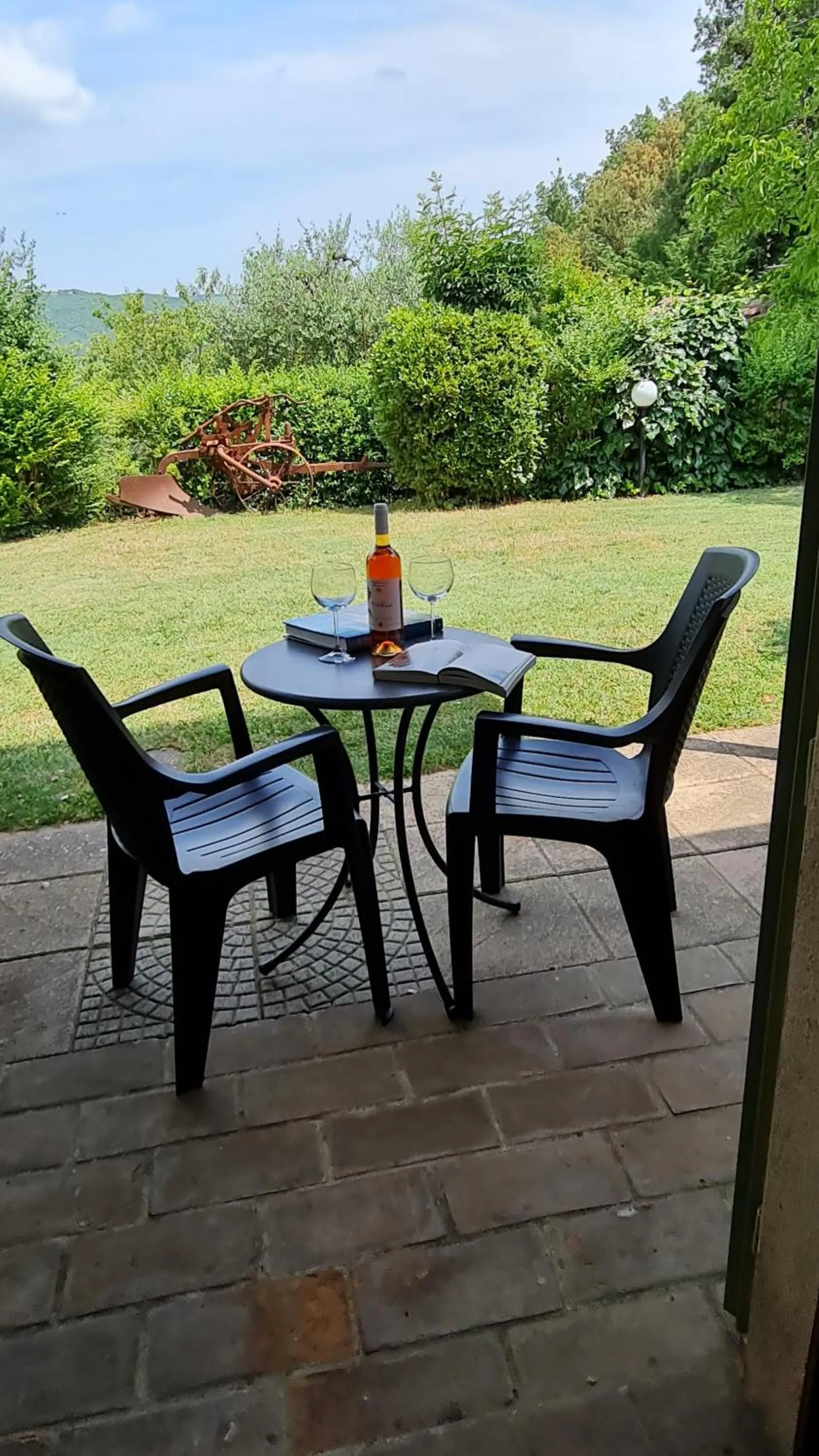 Patio in Antico Borgo Il Cardino