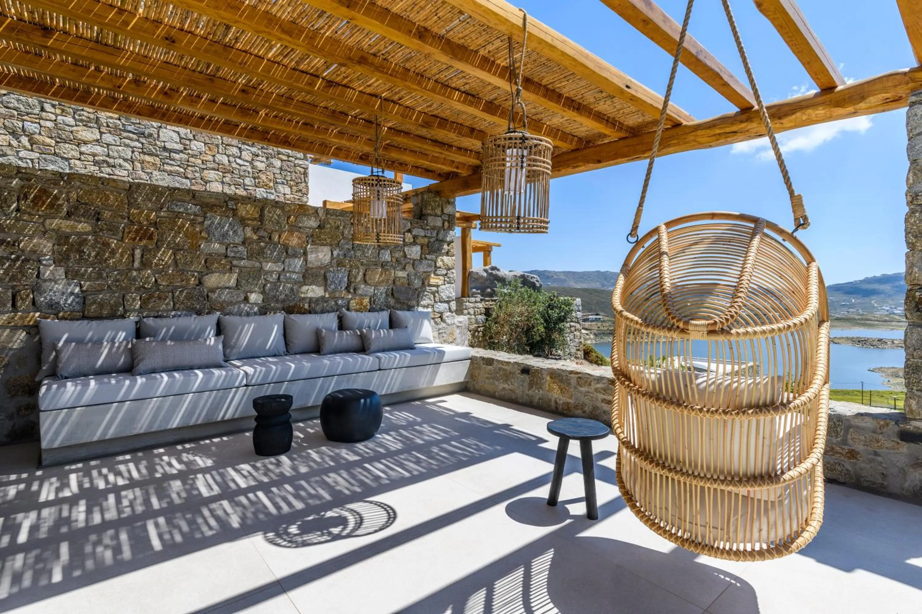 Natural landscape in Nasta Suites & Villas Intentional Living Mykonos