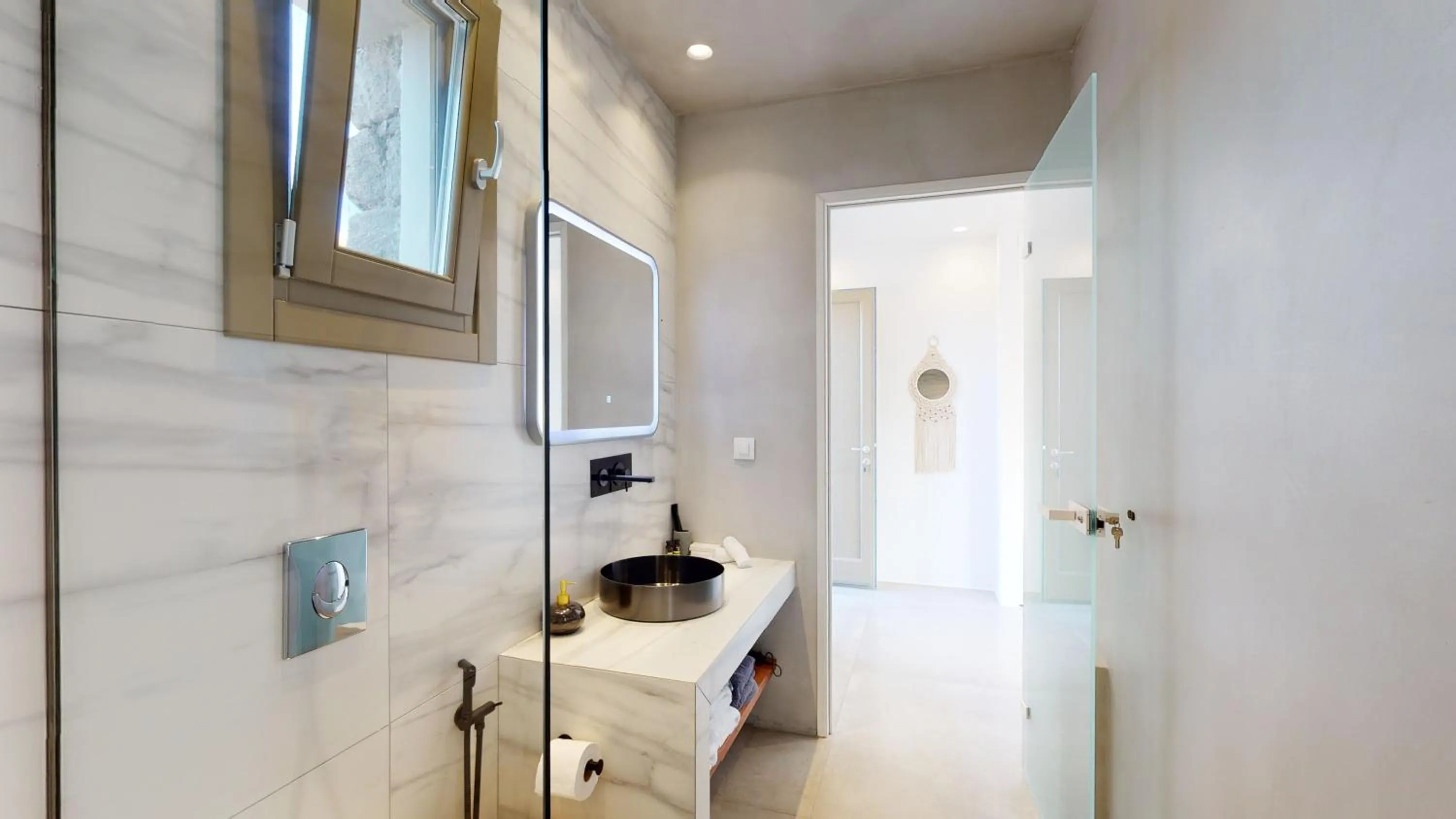 Bathroom in Nasta Suites & Villas Intentional Living Mykonos
