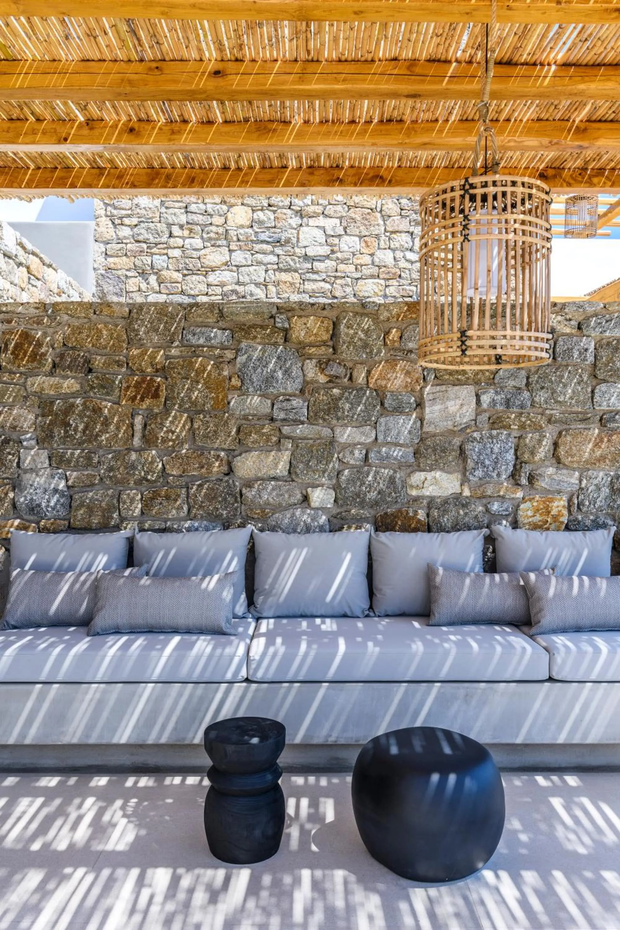 Living room in Nasta Suites & Villas Intentional Living Mykonos