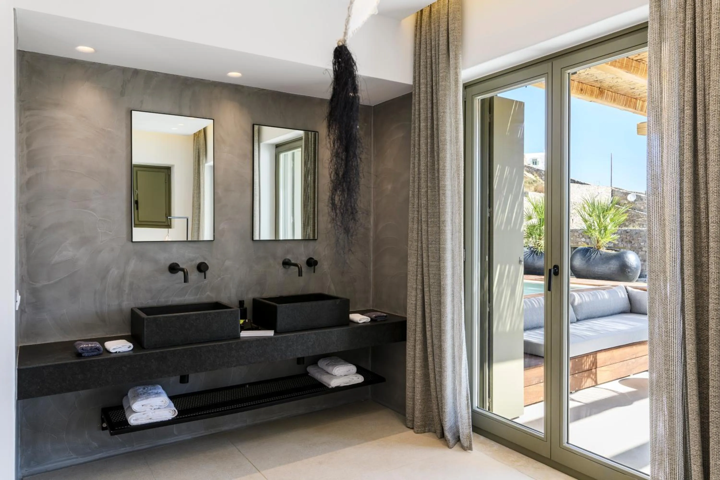 Bathroom in Nasta Suites & Villas Intentional Living Mykonos