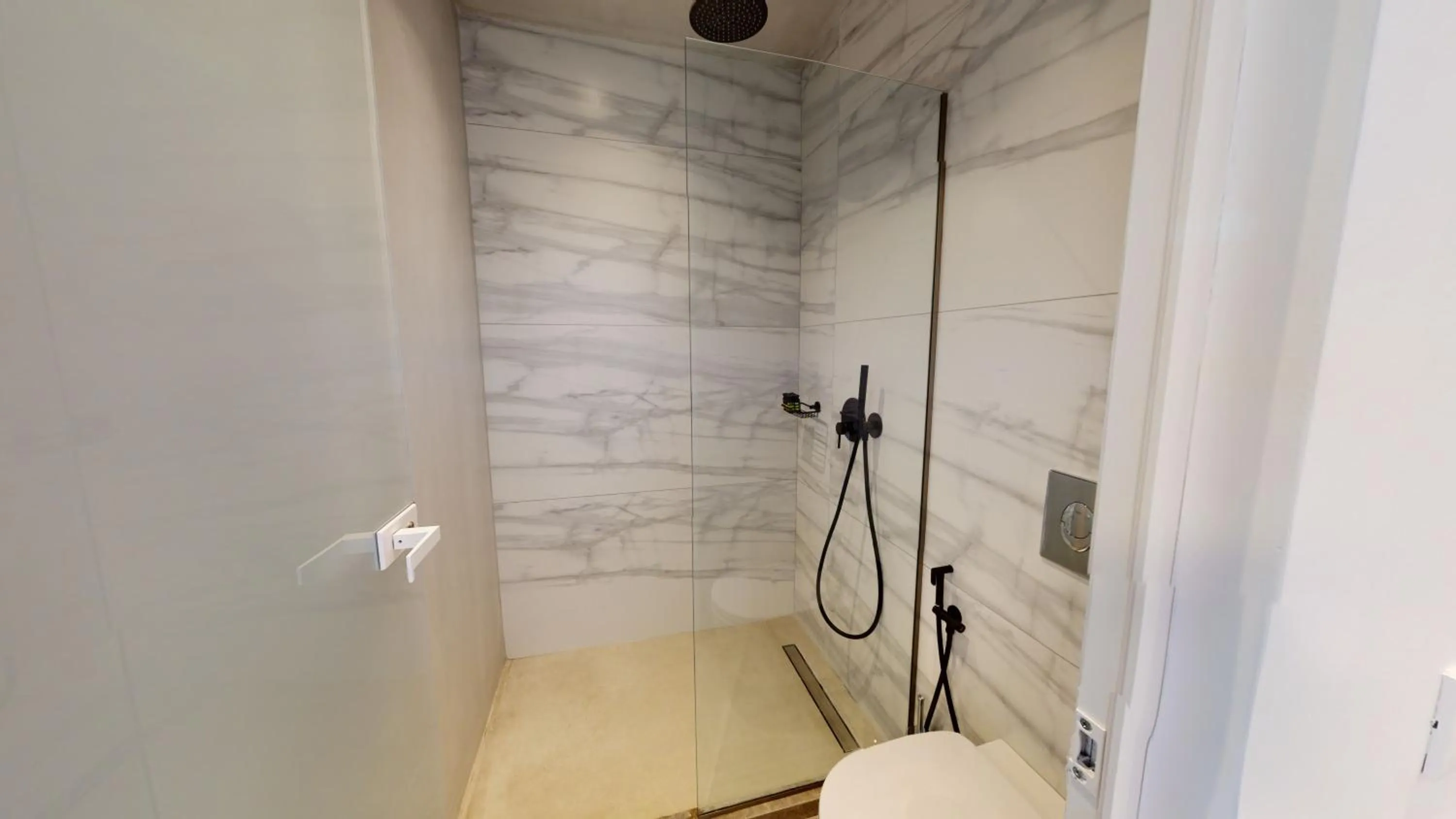 Shower in Nasta Suites & Villas Intentional Living Mykonos