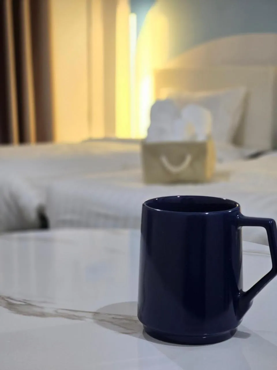 Bed in SRINN Hotel Pattaya Klang