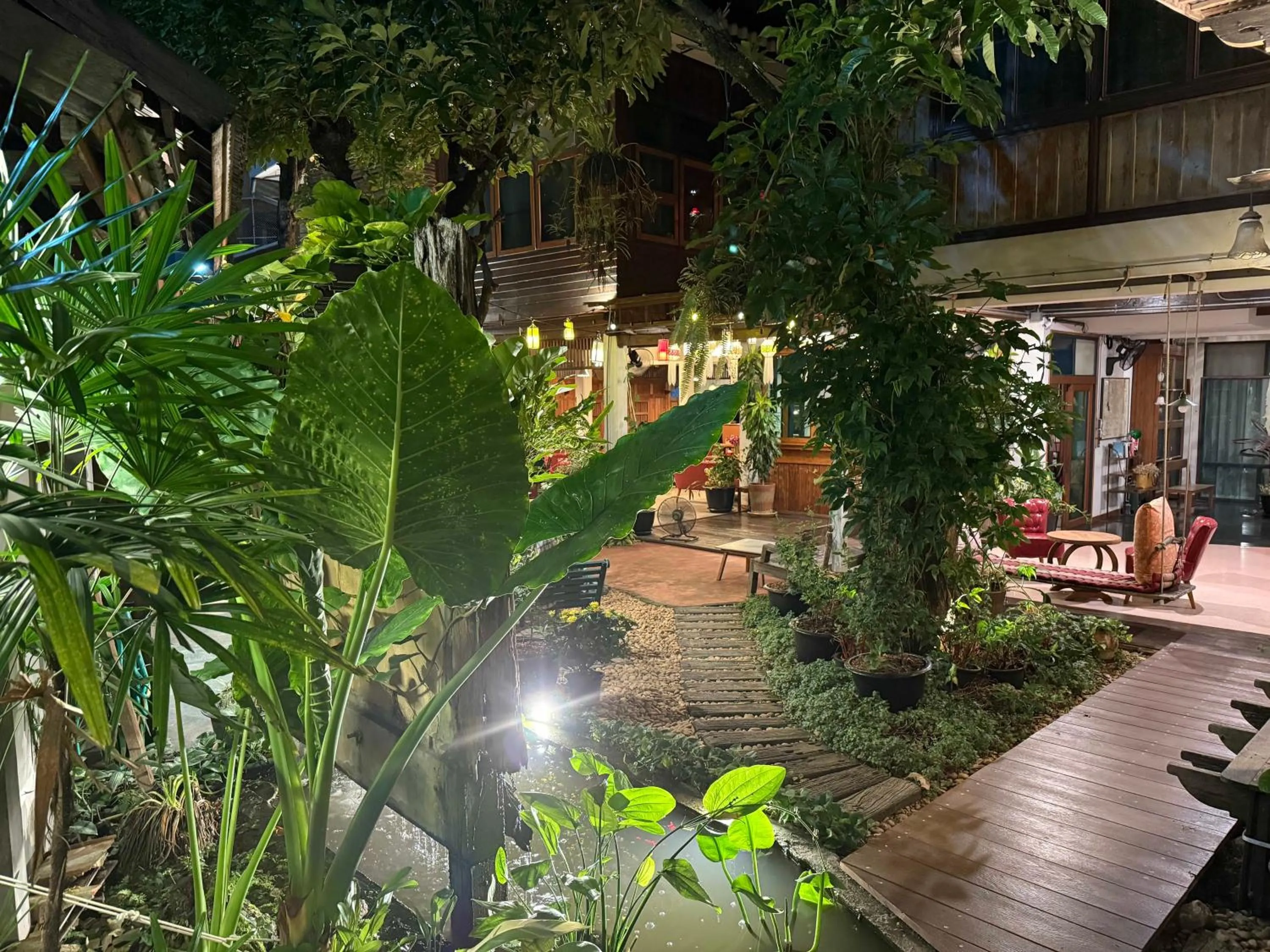 Garden in Khom Chiang Mai