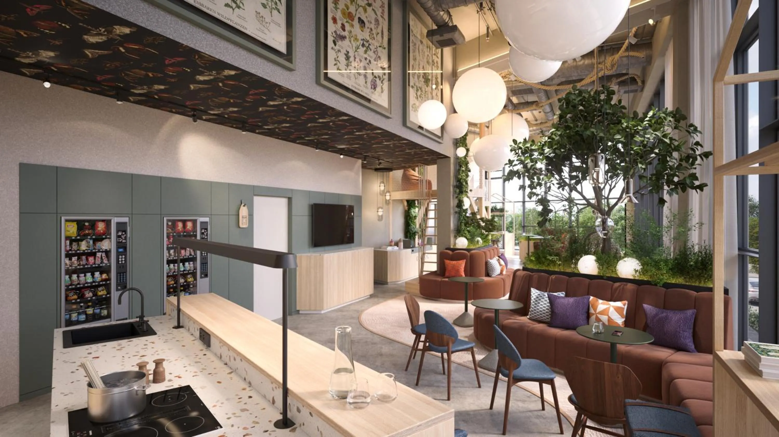 Lobby or reception in Cocoon Theresienwiese