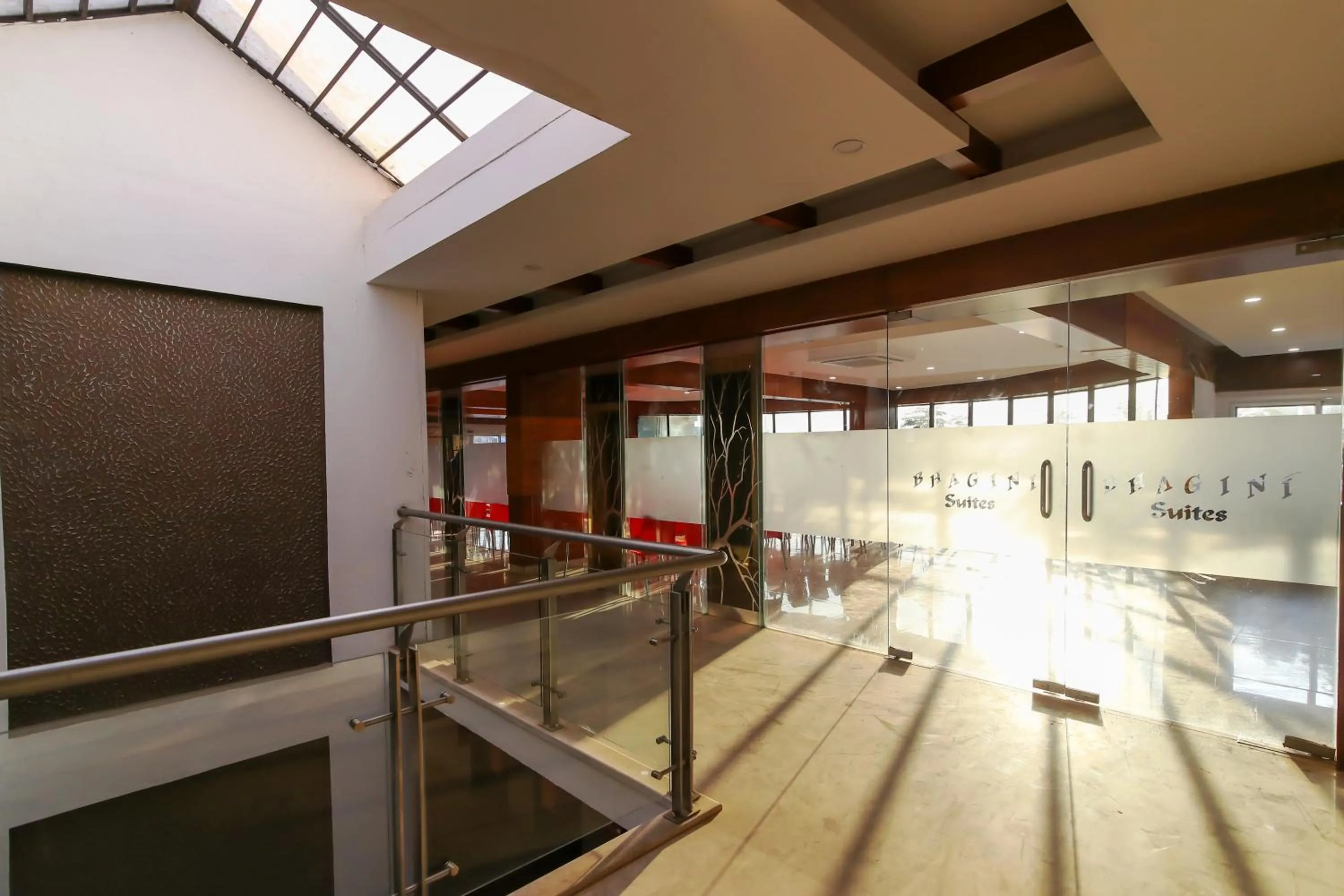 Facade/entrance in Icon Suites by Bhagini