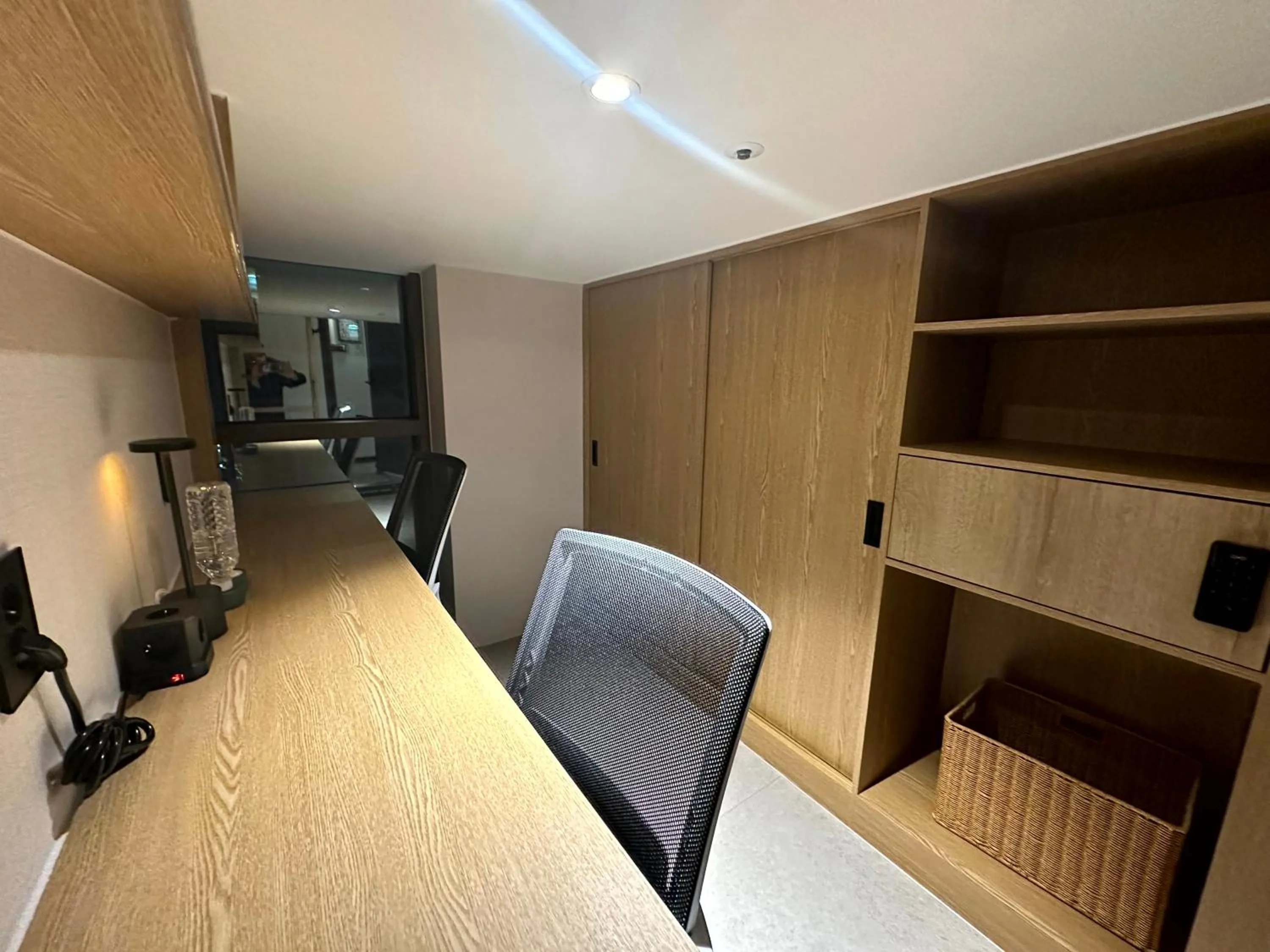 Seating area in Nomad Live Hostel