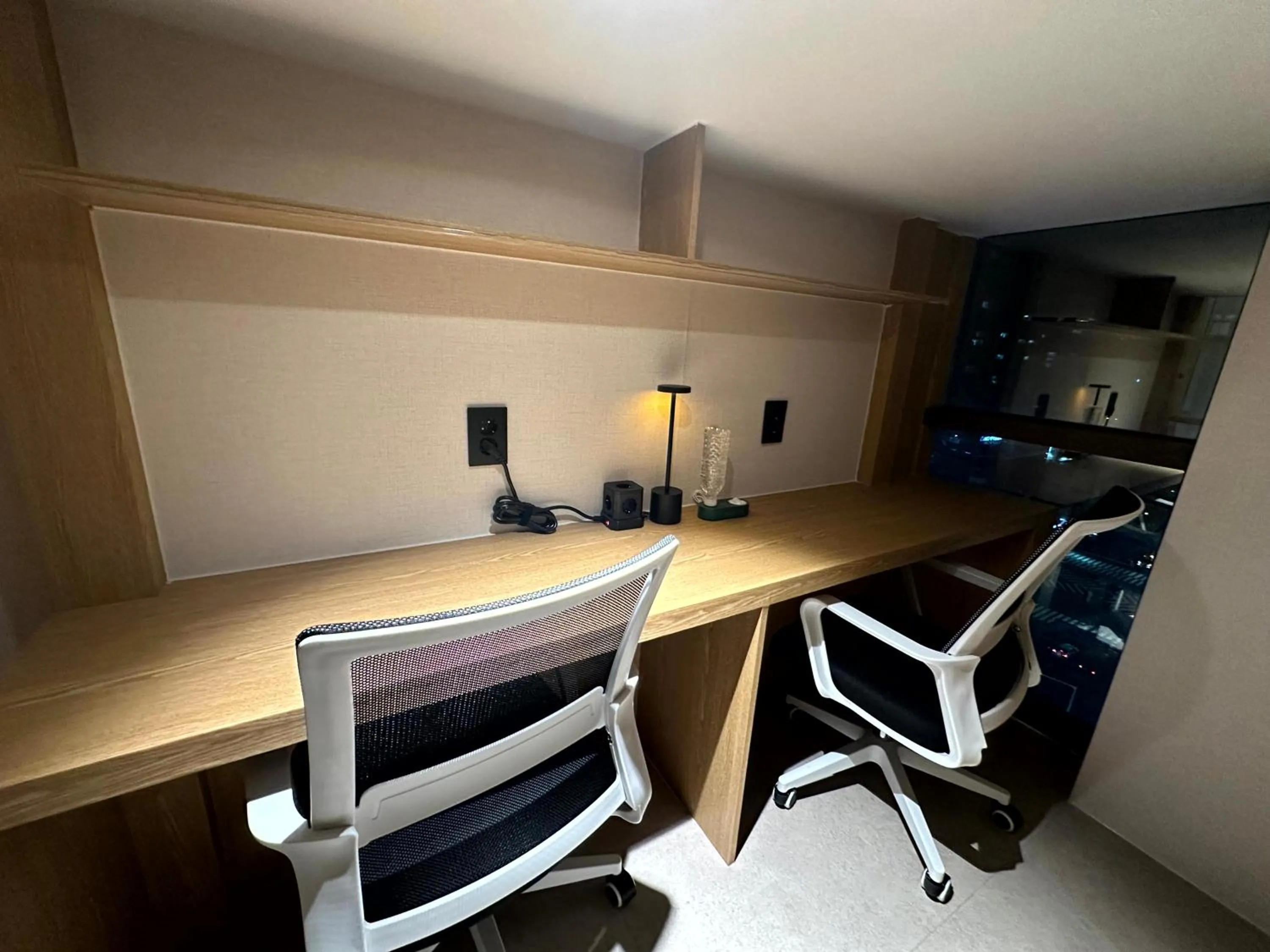 Seating area in Nomad Live Hostel