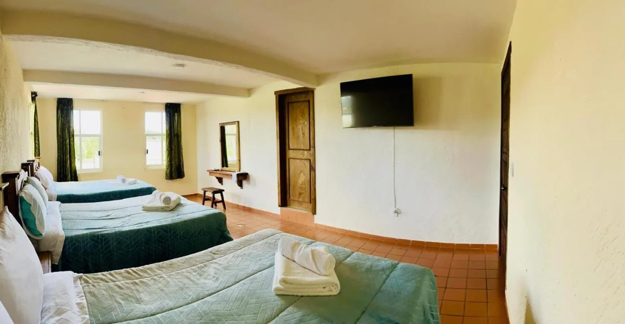 Bed in Hotel Renacer