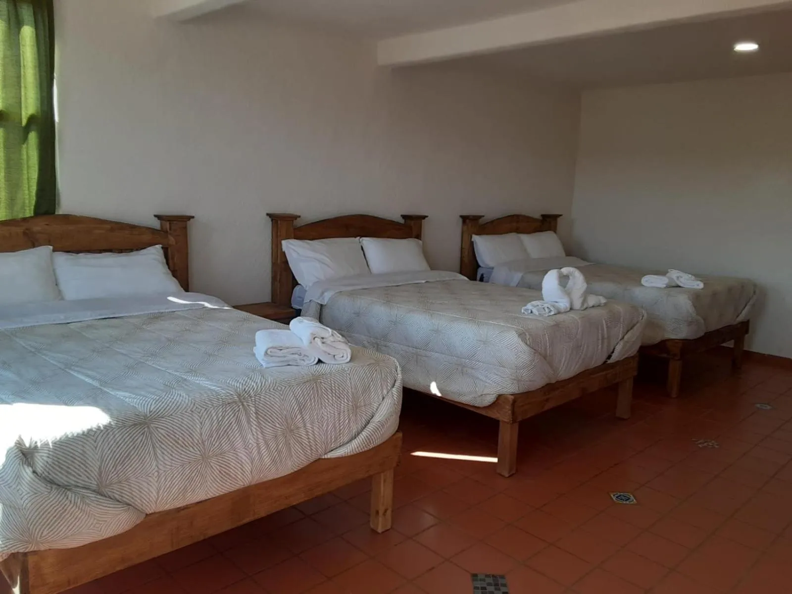 Bed in Hotel Renacer