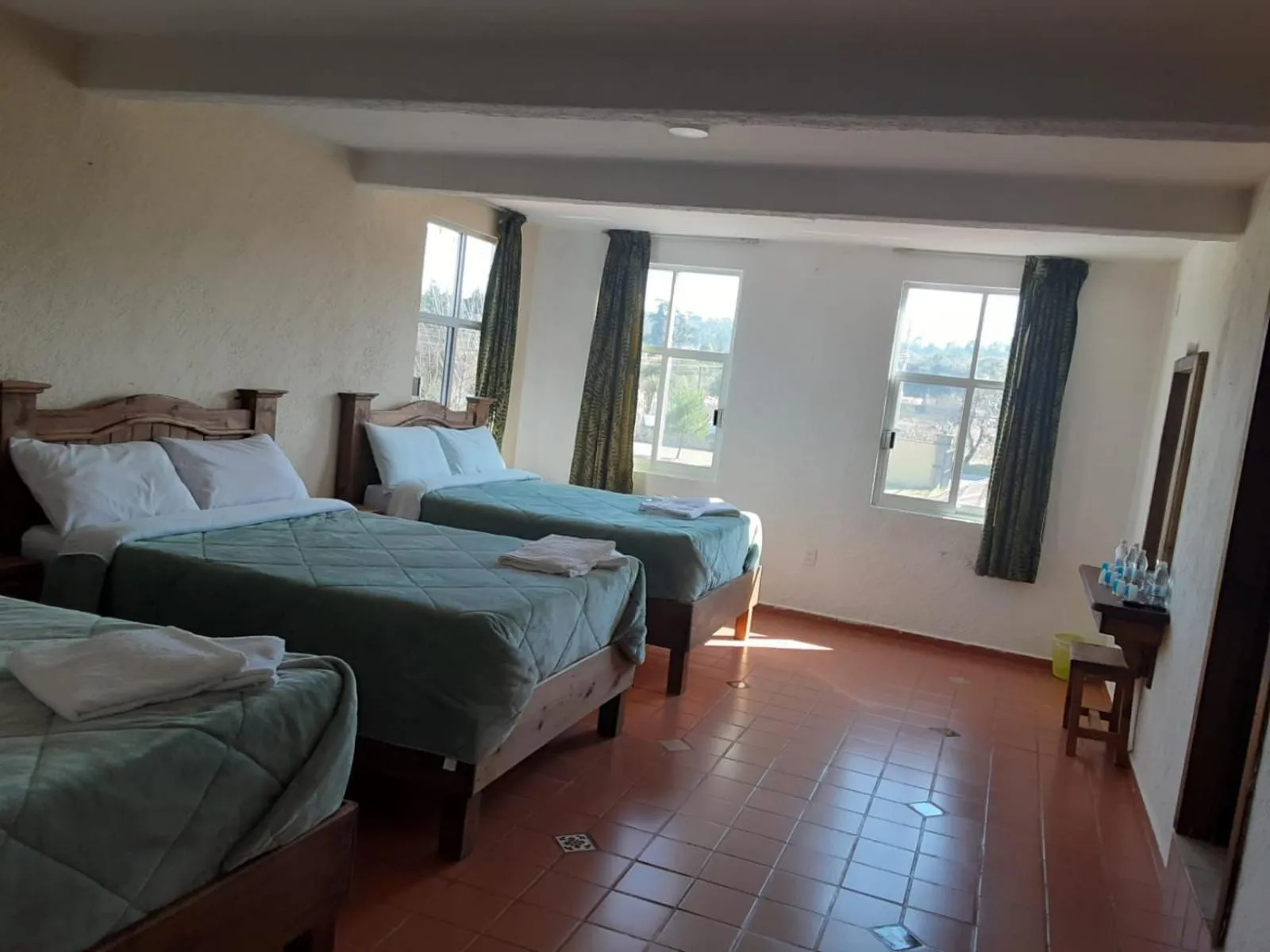 Bed in Hotel Renacer