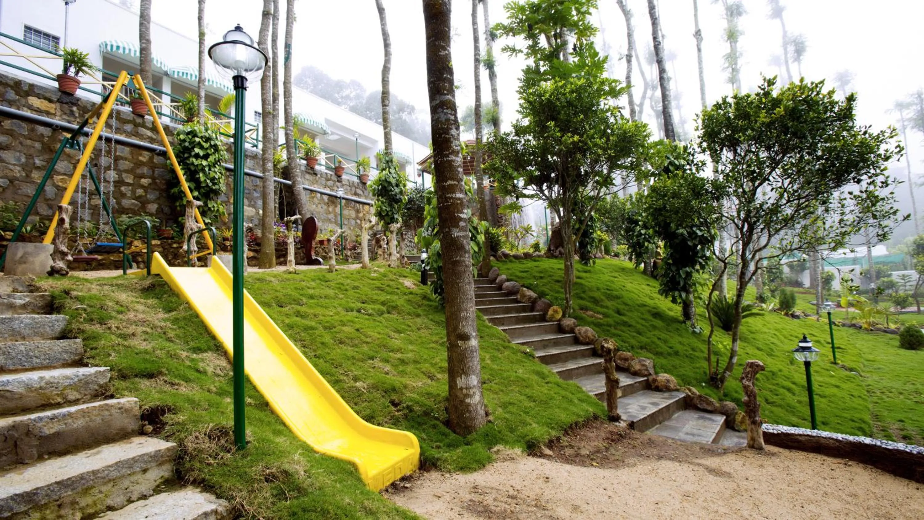 Children play ground in Happy Nest Yercaud