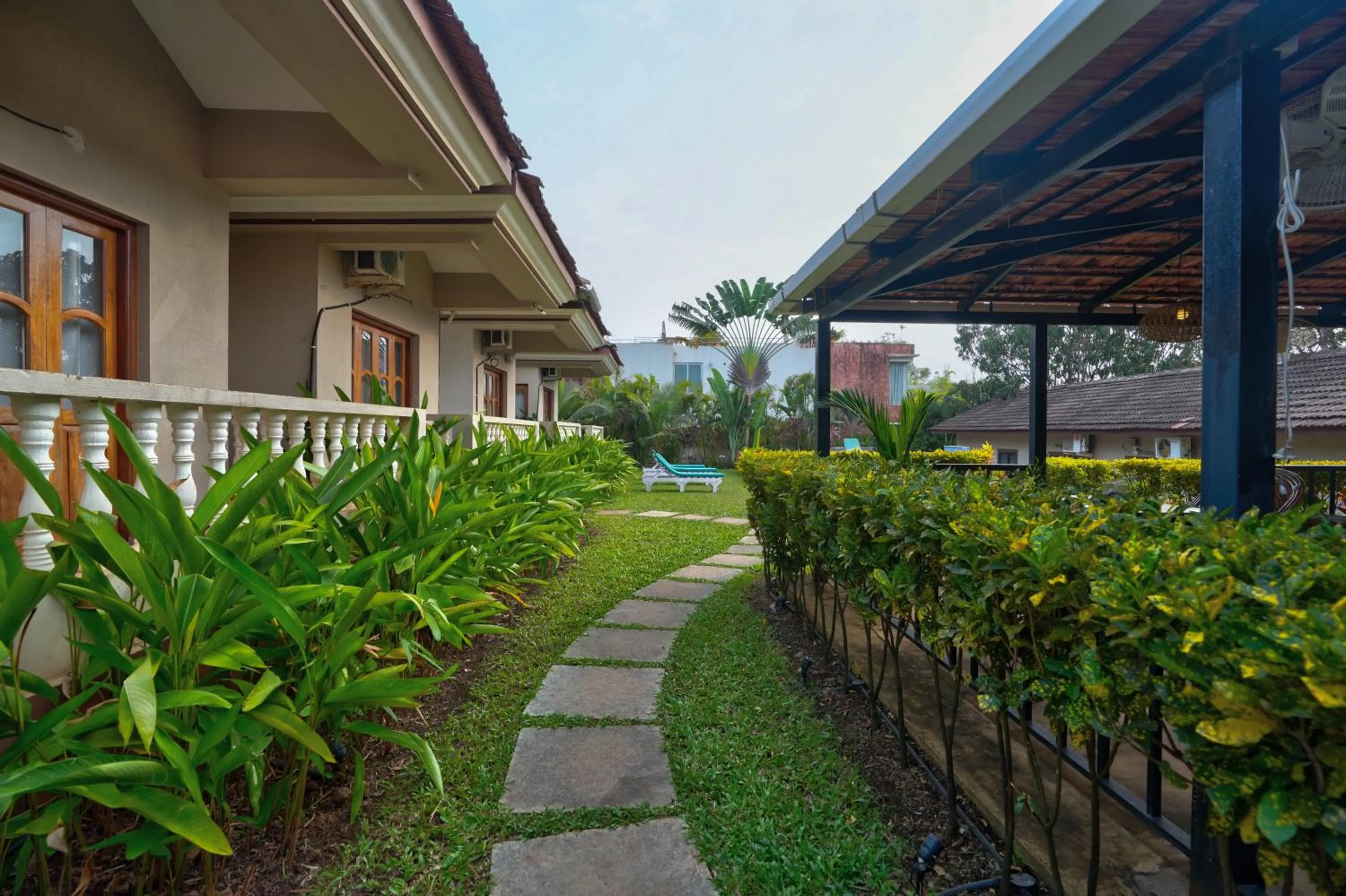 Garden in Casa De Royale - Anjuna
