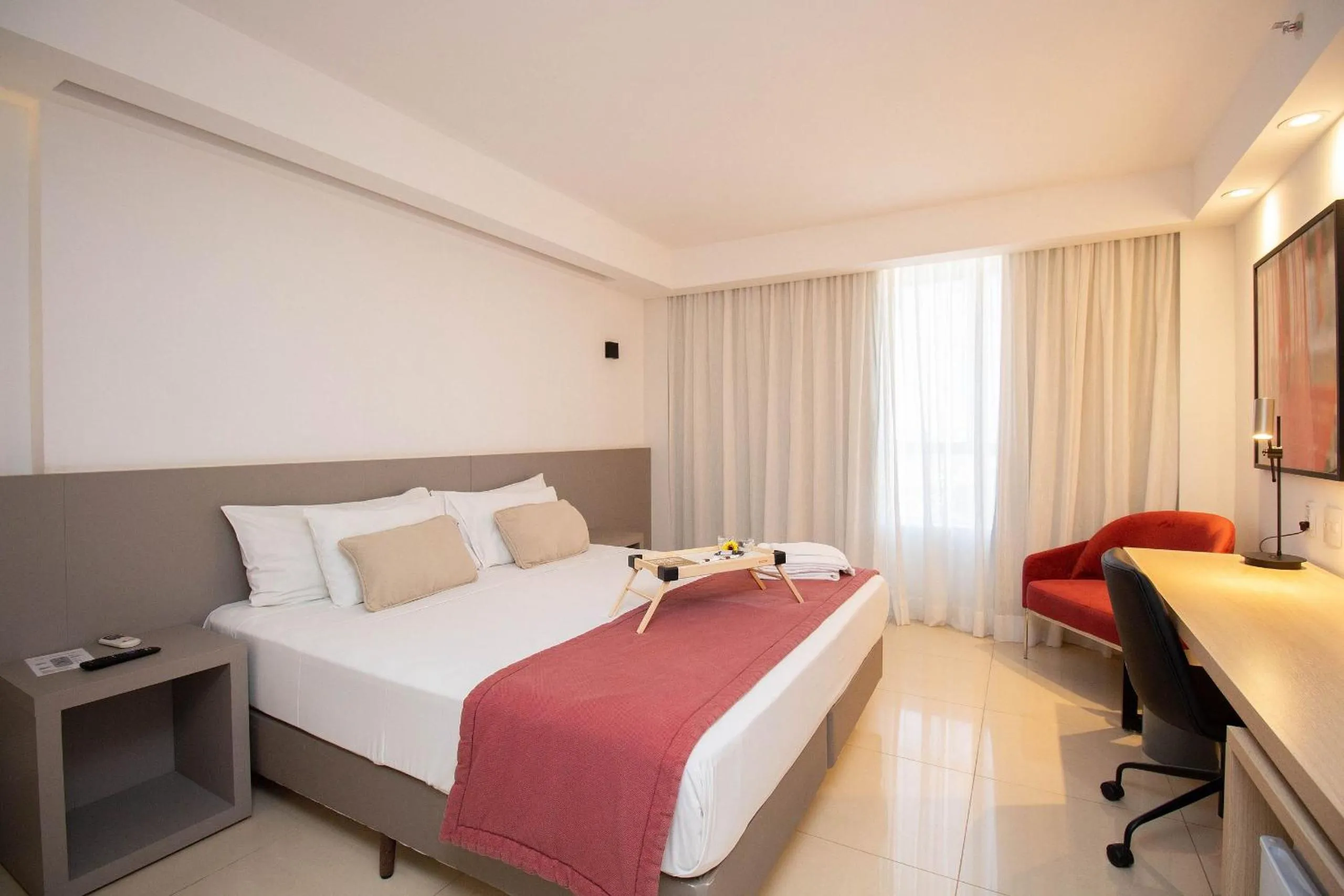 Bed in OZPED Flats Particulares Edifício Alvorada