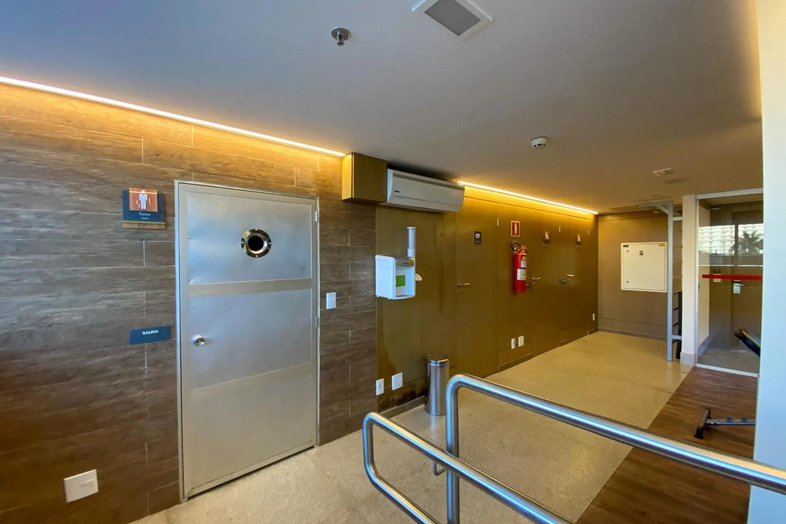 Lobby or reception in OZPED Flats Particulares Edifício Alvorada