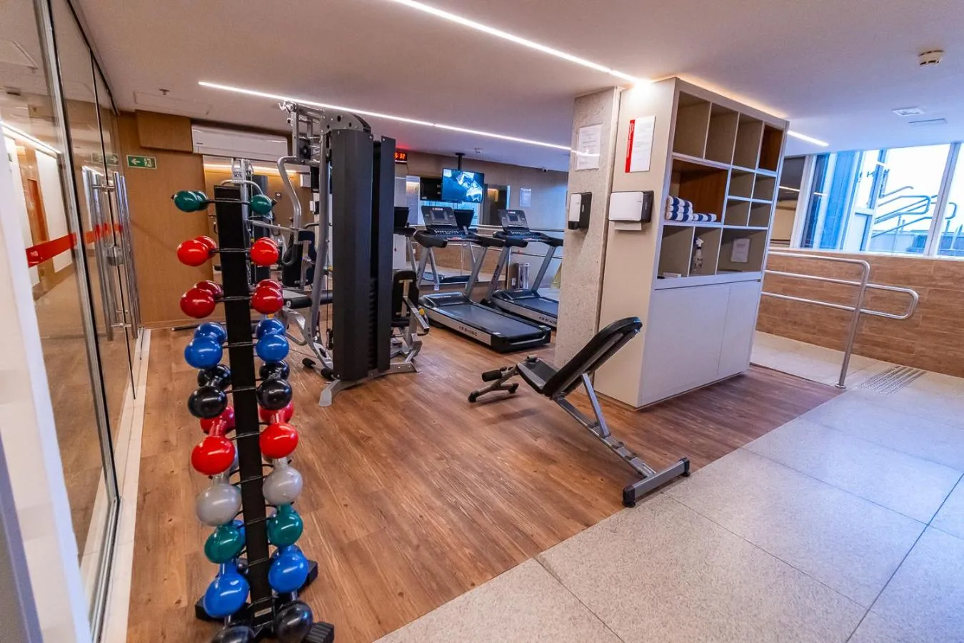 Fitness centre/facilities in OZPED Flats Particulares Edifício Alvorada
