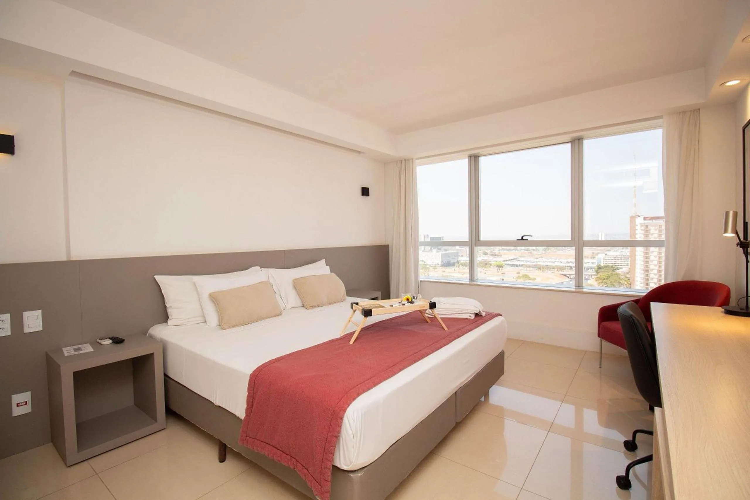 Bedroom, Bed in OZPED Flats Particulares Edifício Alvorada