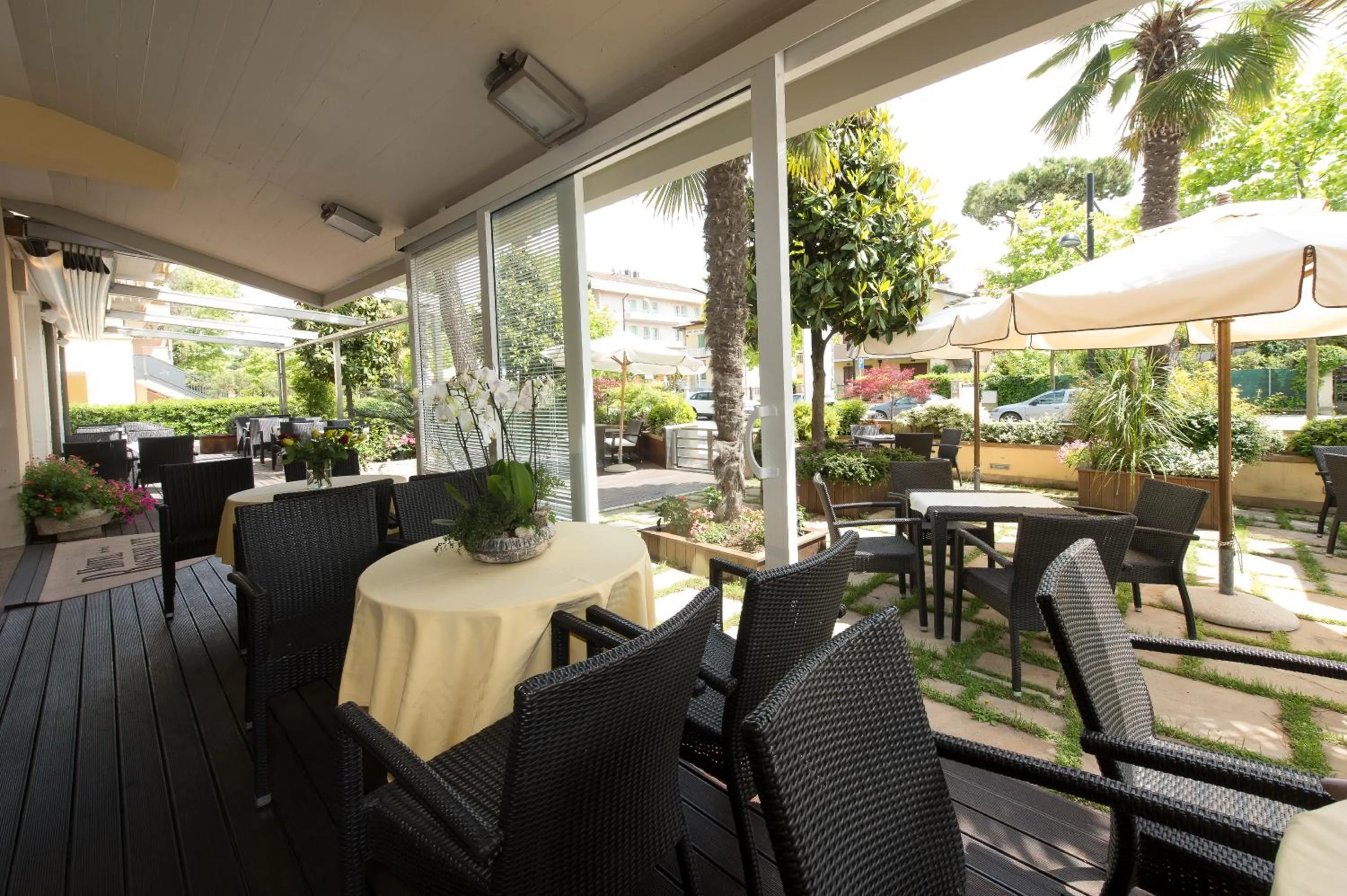 Garden in Hotel Rosenblatt