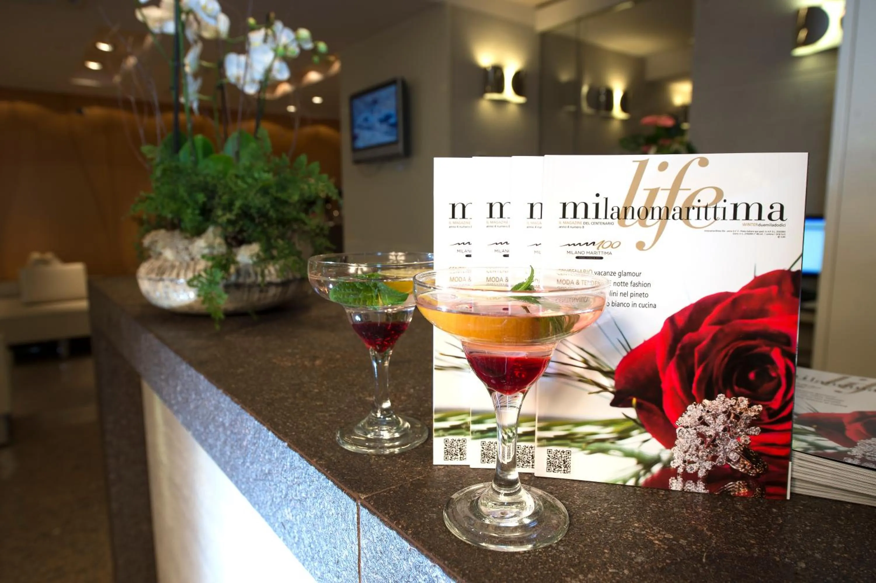 Decorative detail in Hotel Rosenblatt