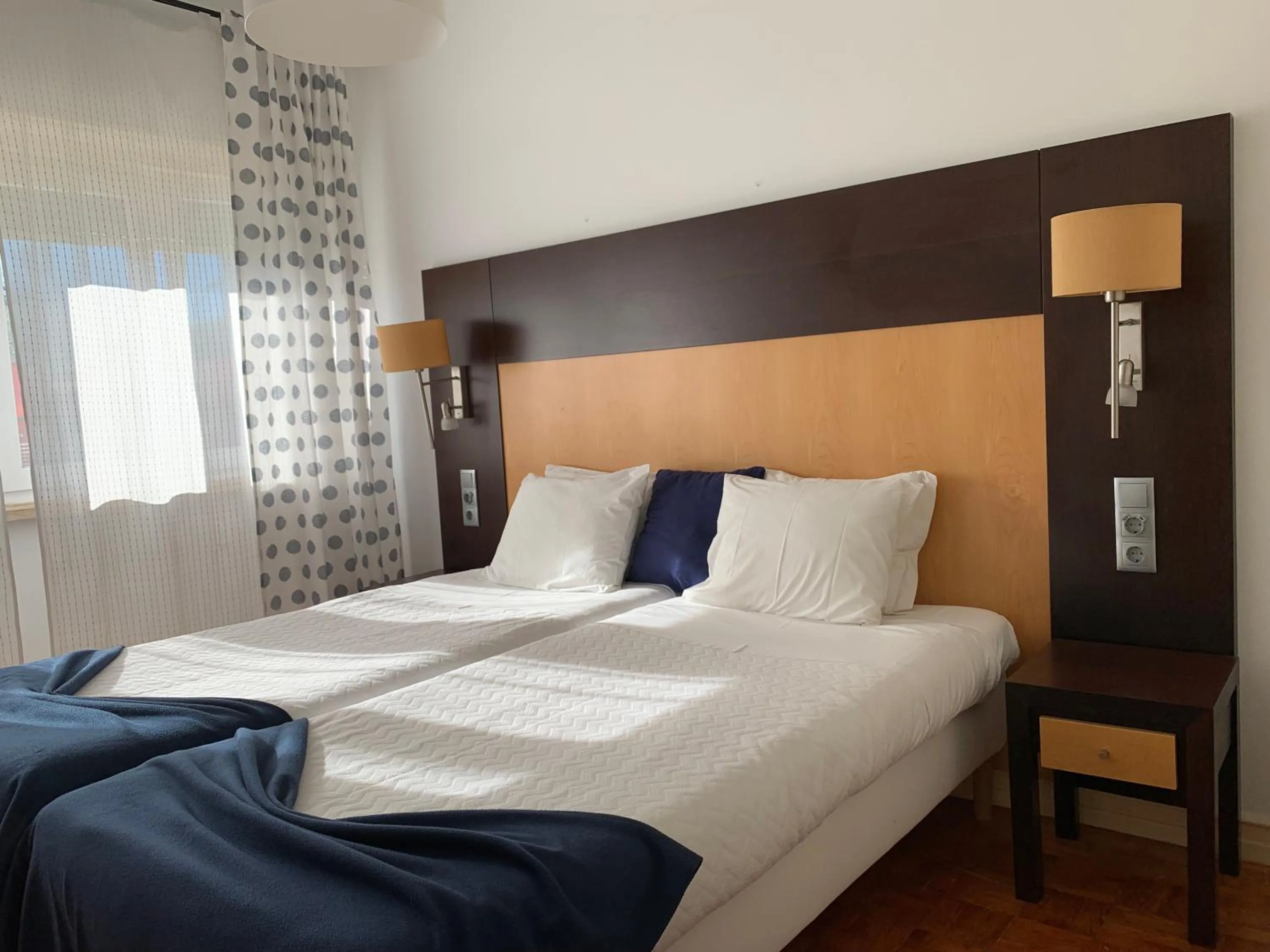 Decorative detail, Bed in Discovery Apartment Benfica