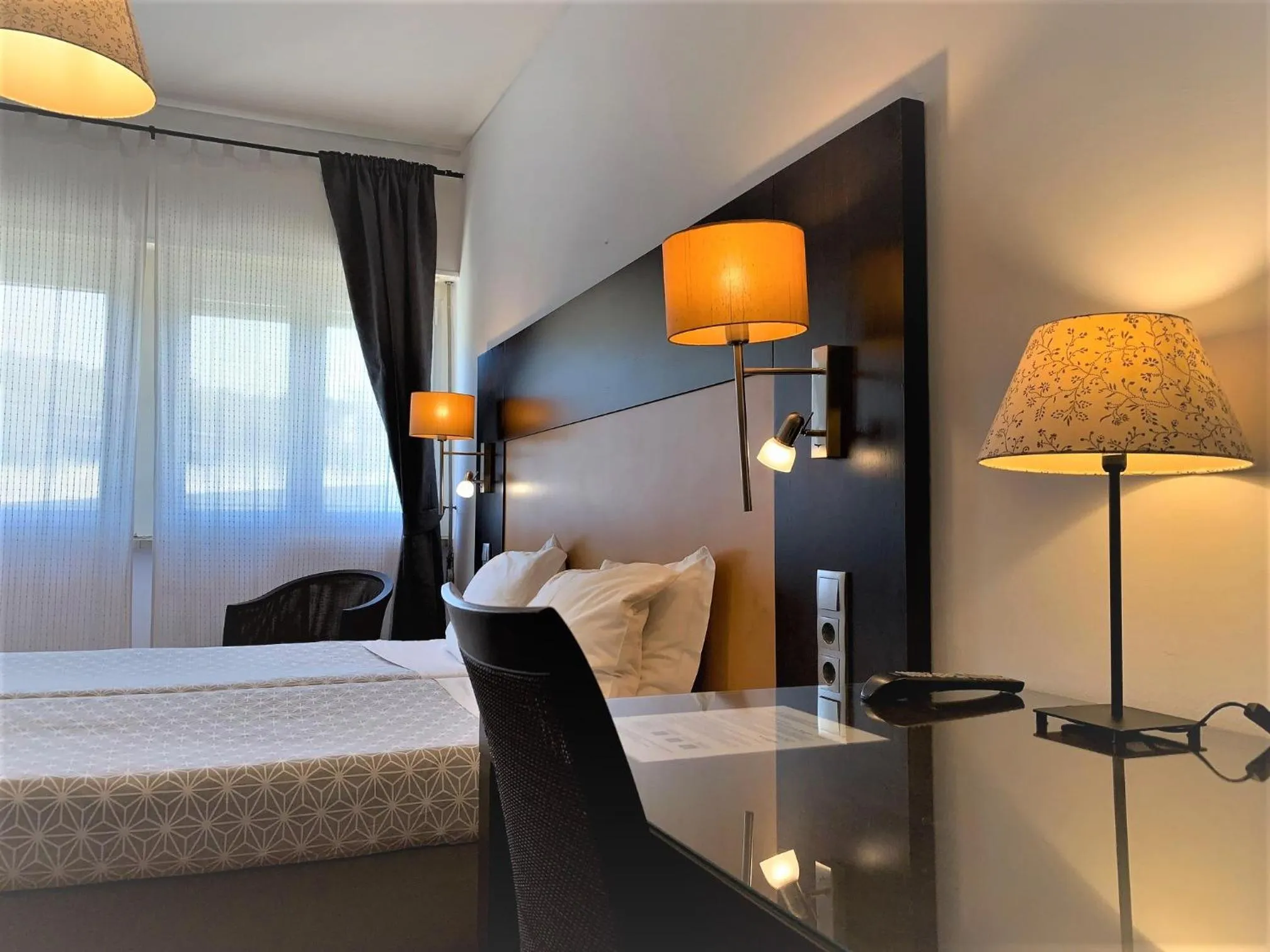 Decorative detail, Bed in Discovery Apartment Benfica