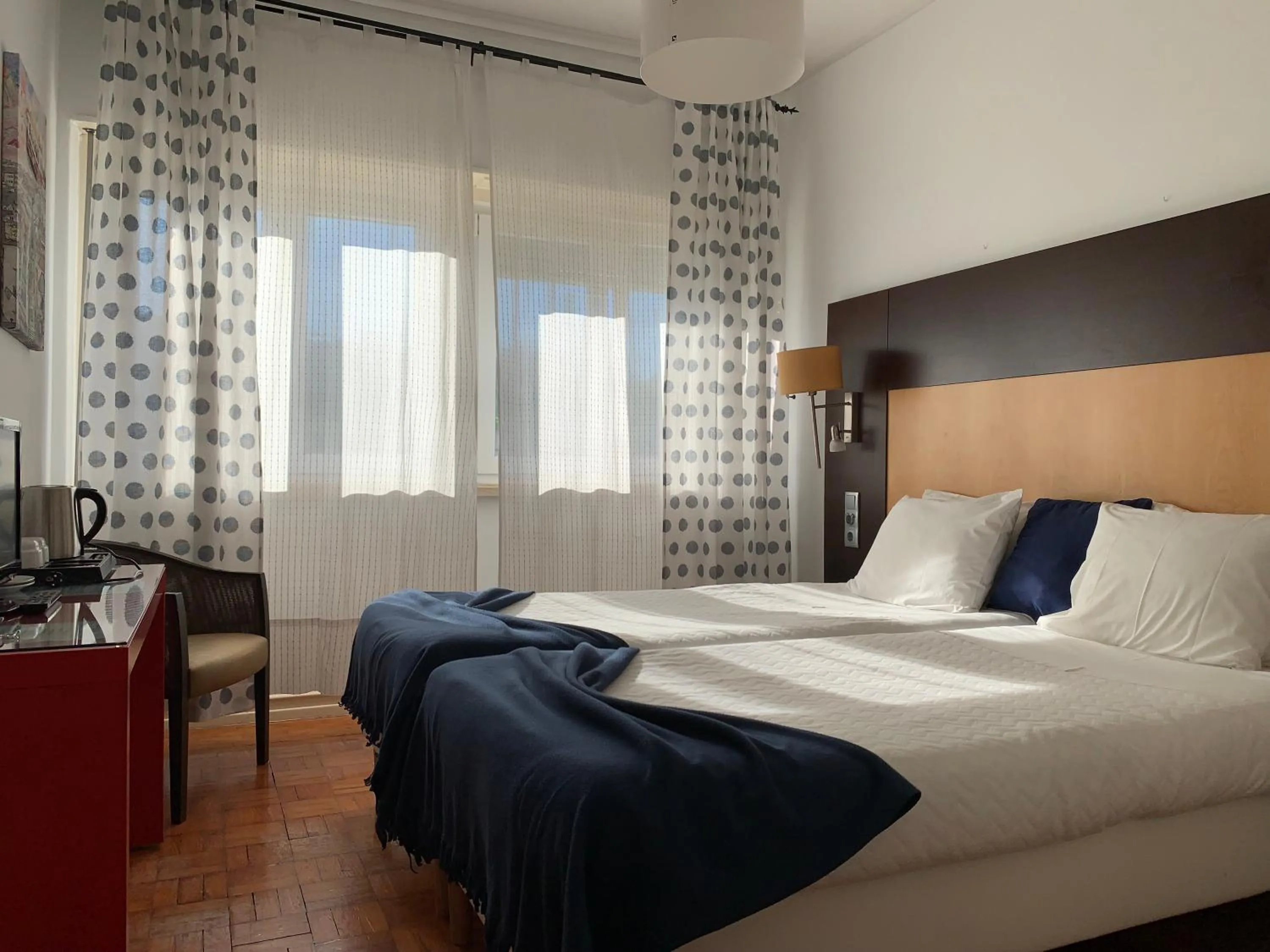 Coffee/tea facilities, Bed in Discovery Apartment Benfica