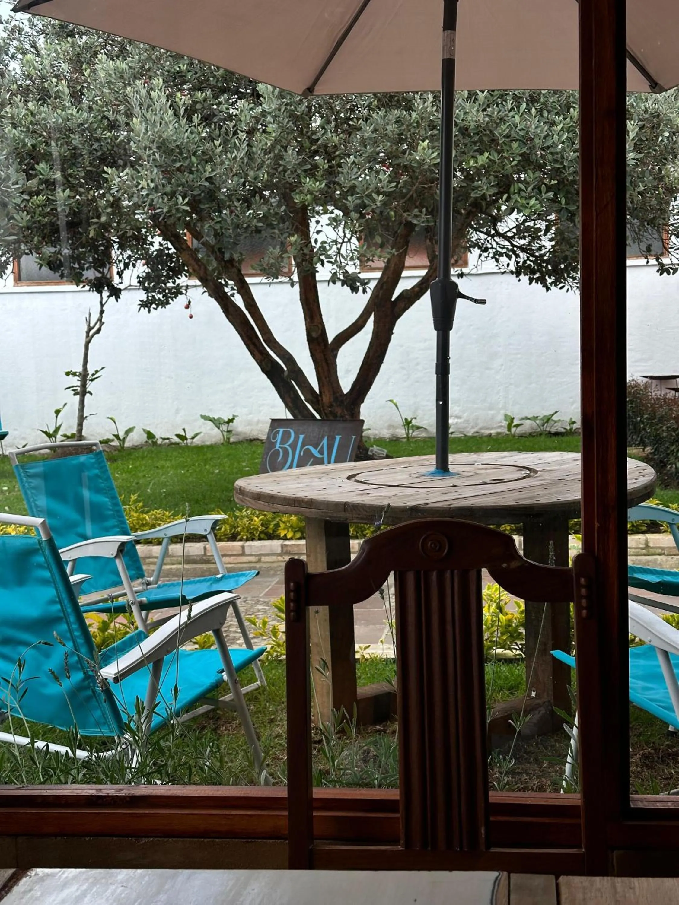 Landmark view in Blau Hotel&Café