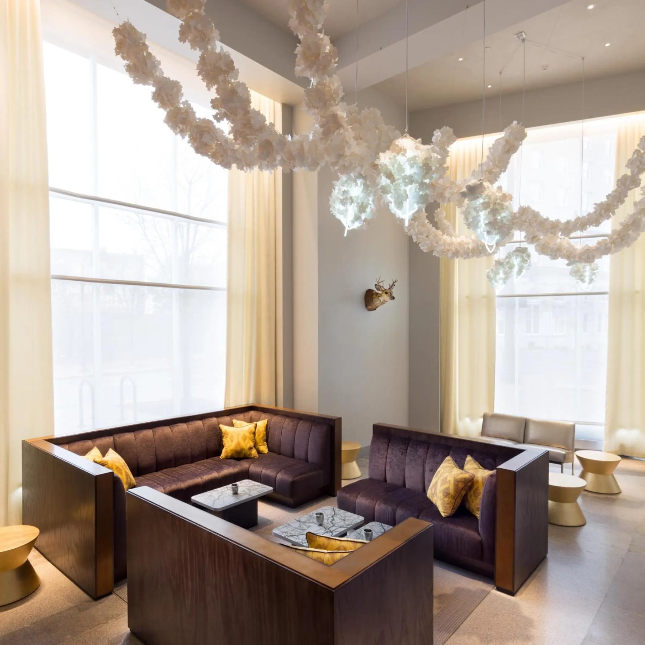 Lounge or bar in 21c Museum Hotel Durham