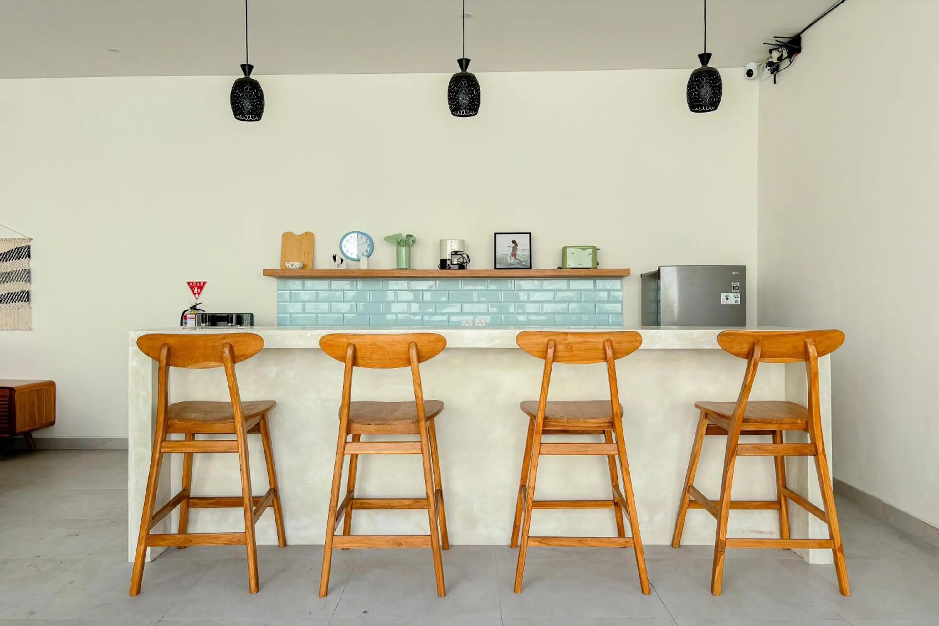 Kitchen or kitchenette in Villa Andra Canggu