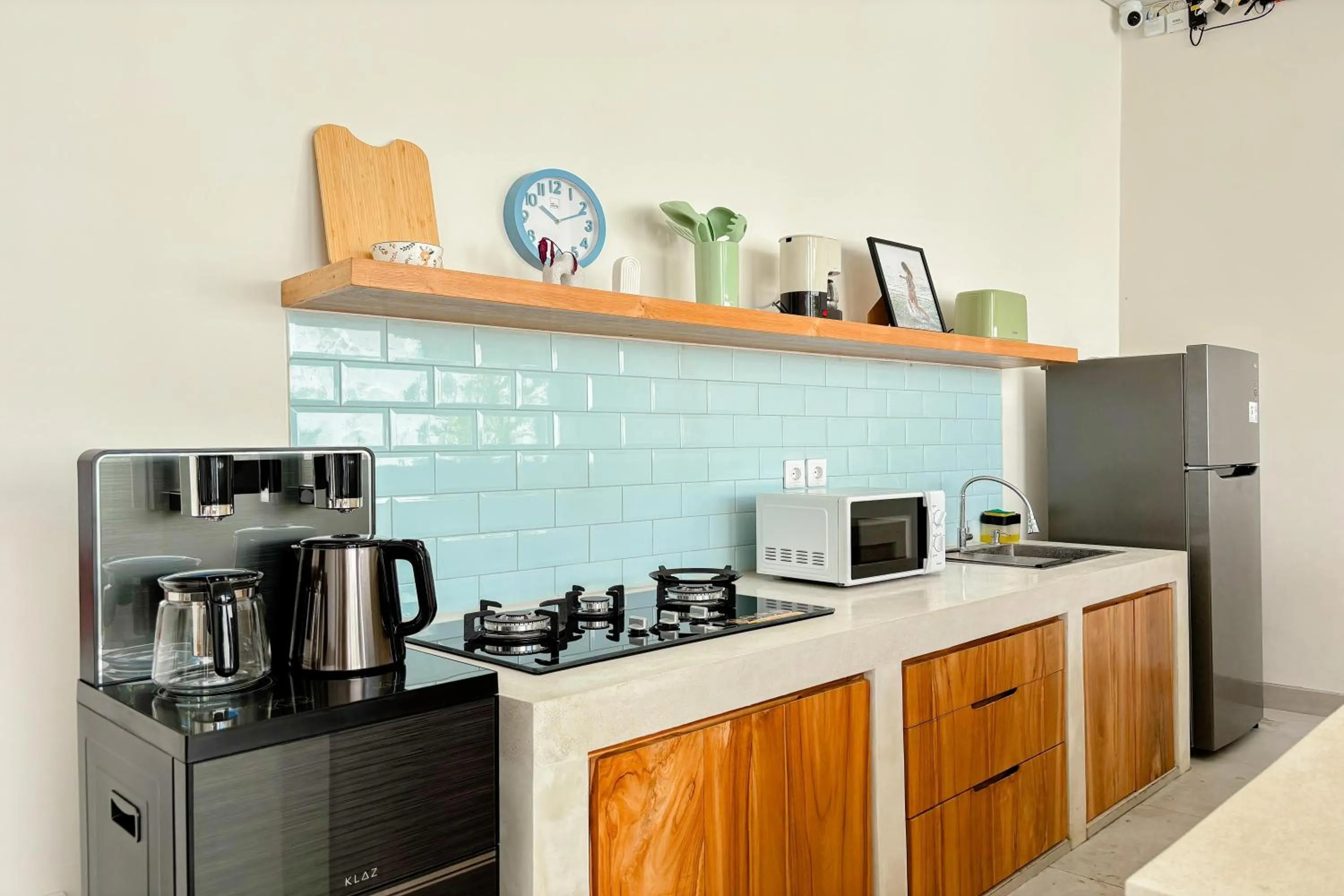 Kitchen or kitchenette in Villa Andra Canggu