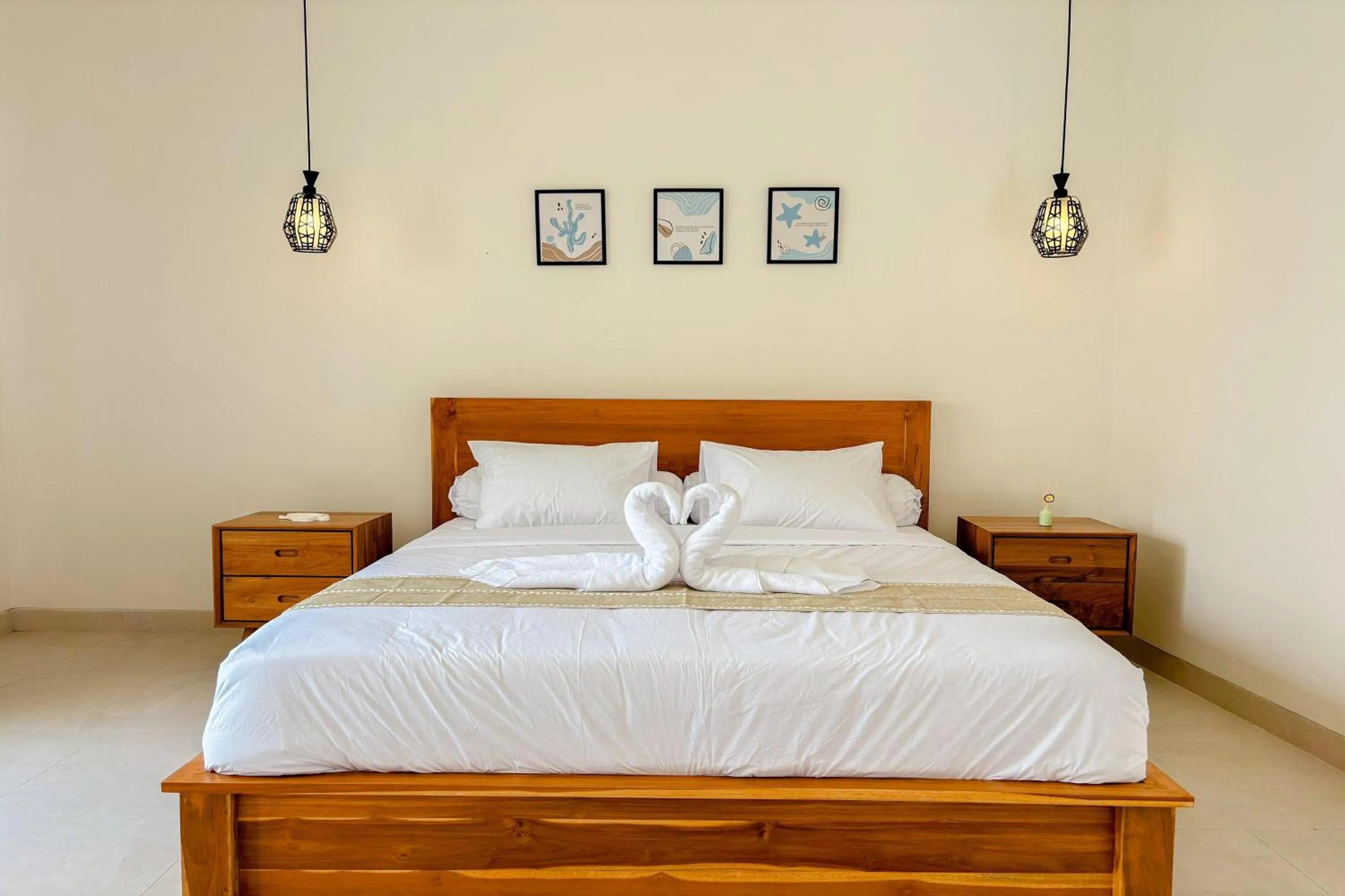 Bed in Villa Andra Canggu