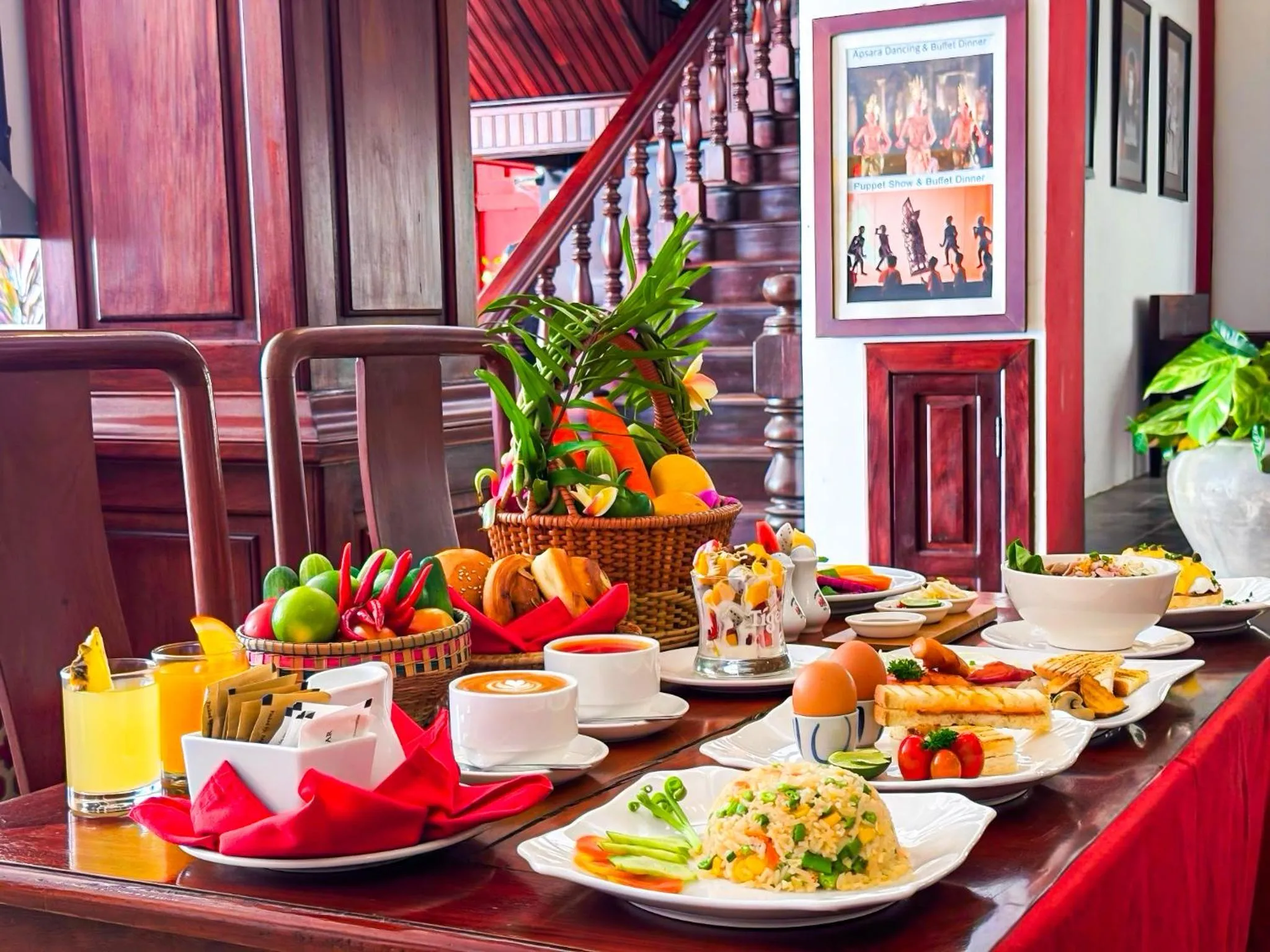 Breakfast in VPlus Hotel