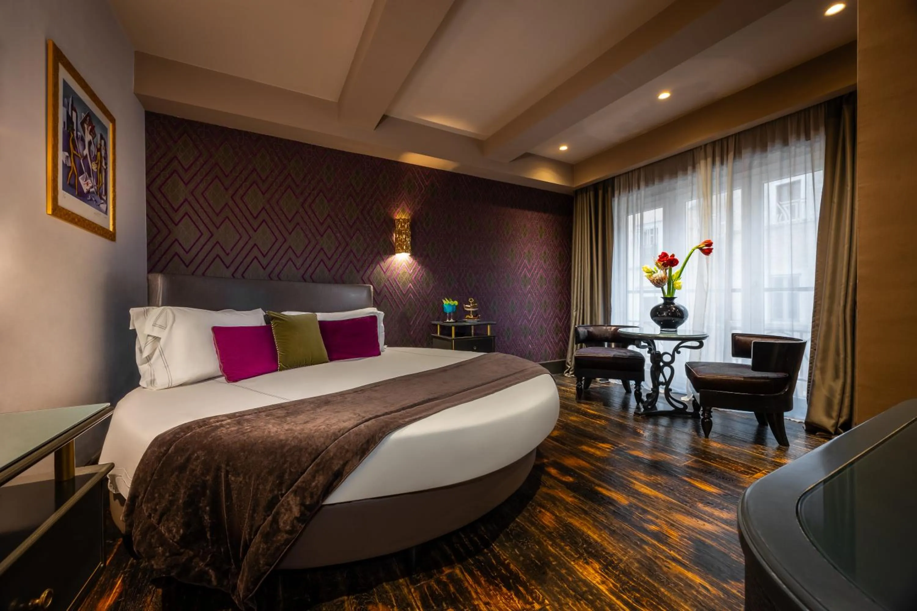 Bed in HT6 Hotel Roma