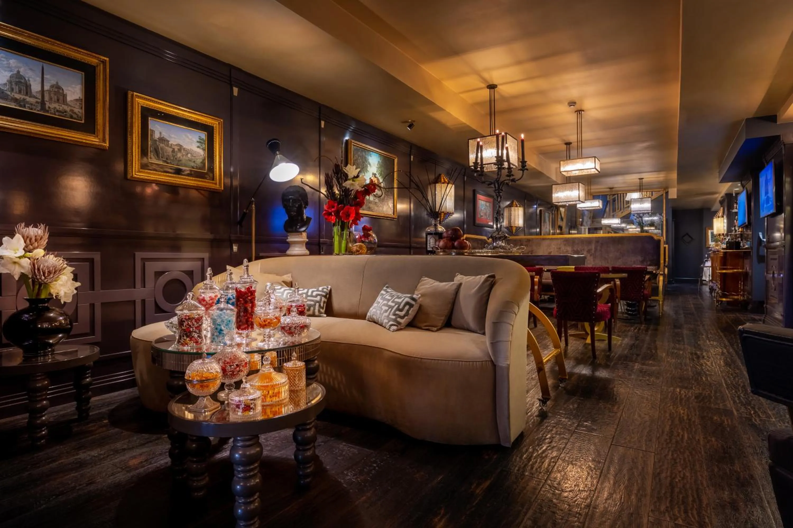 Lobby or reception in HT6 Hotel Roma