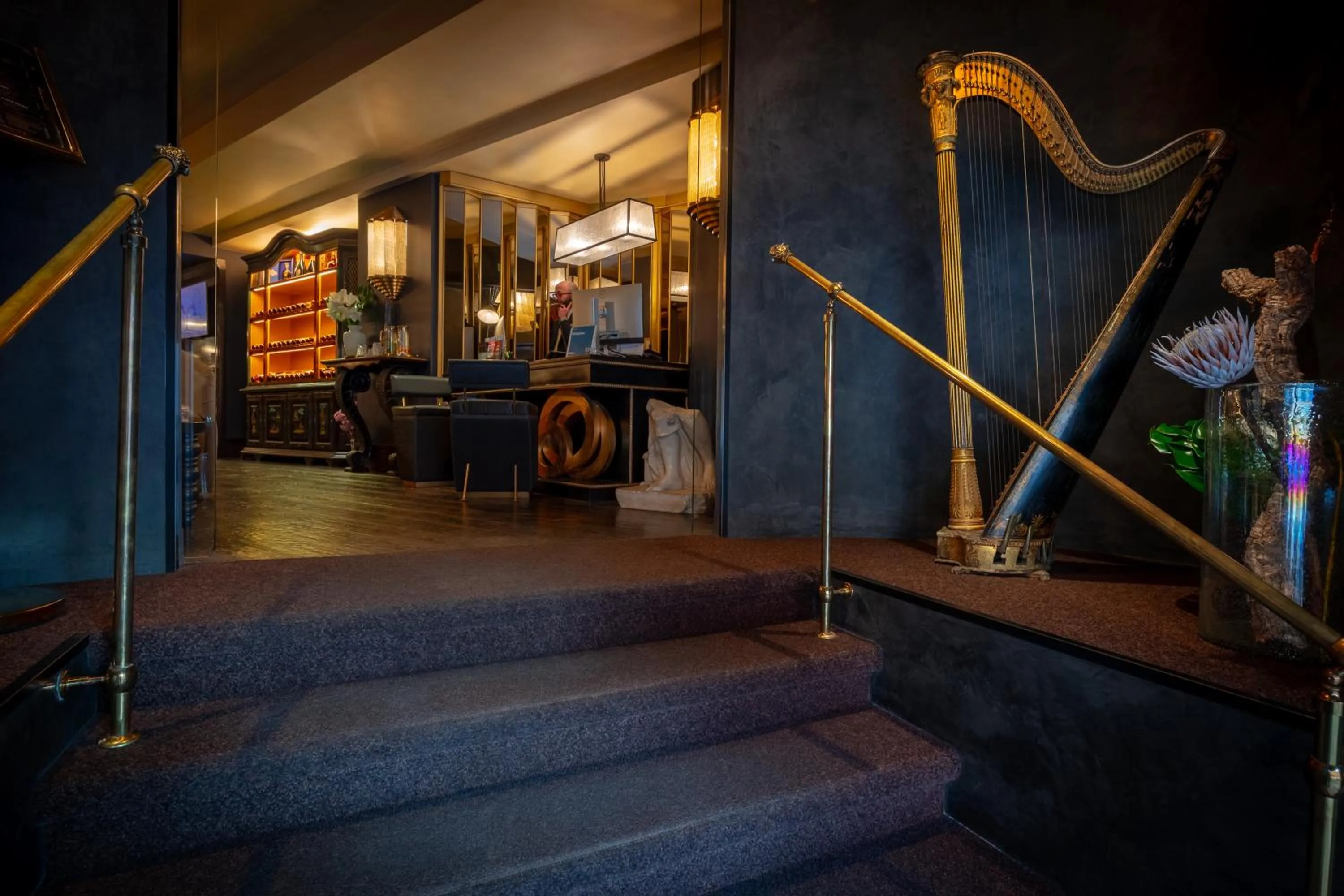 Lobby or reception in HT6 Hotel Roma