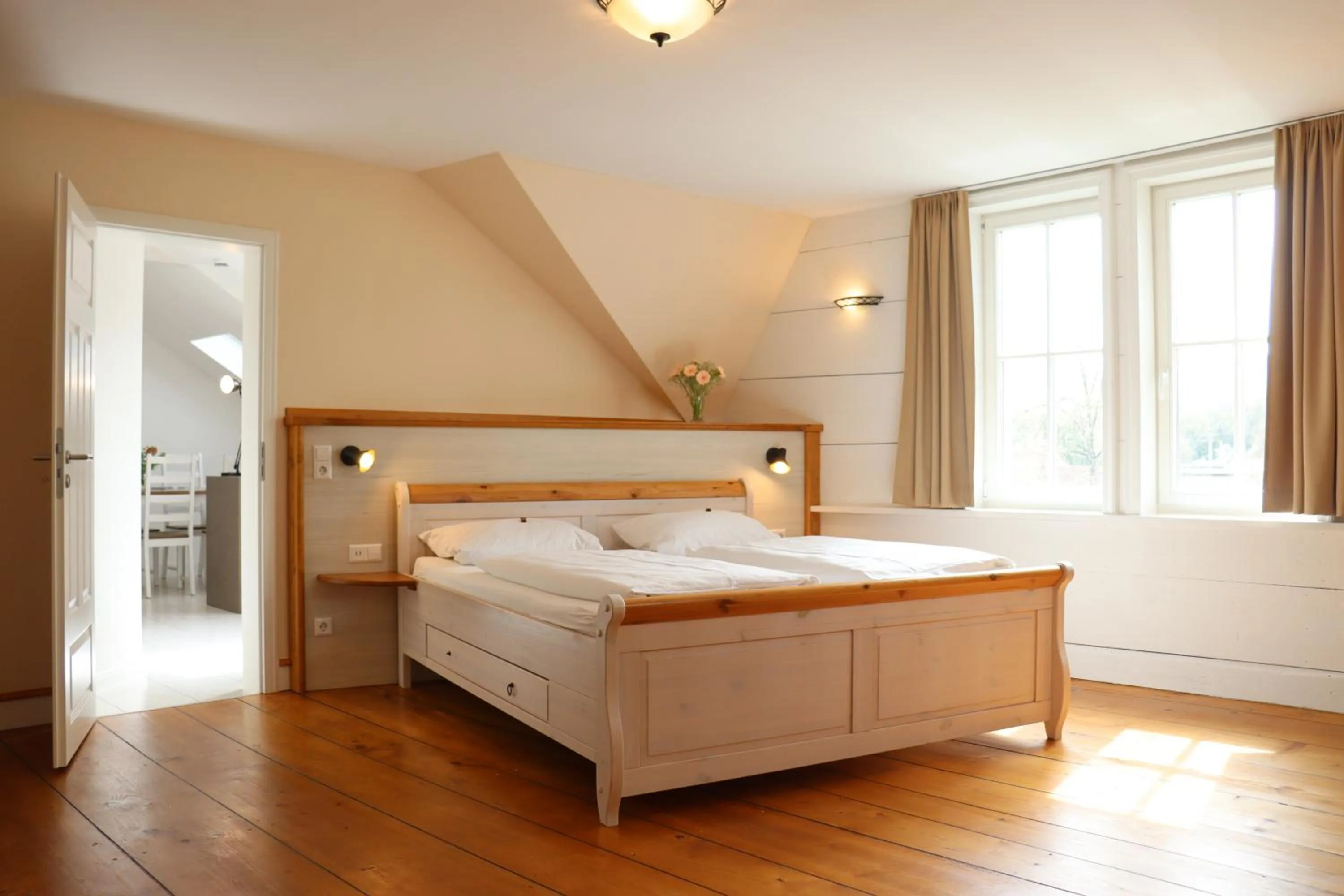 Bed in Gästehaus "Unsere Stadtvilla" Hechingen