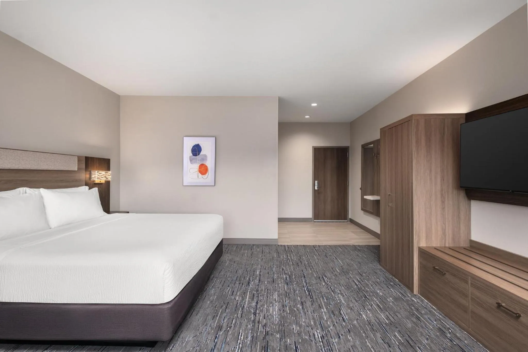 Photo of the whole room, Bed in Holiday Inn Express & Suites Buford - Mall of Georgia by IHG