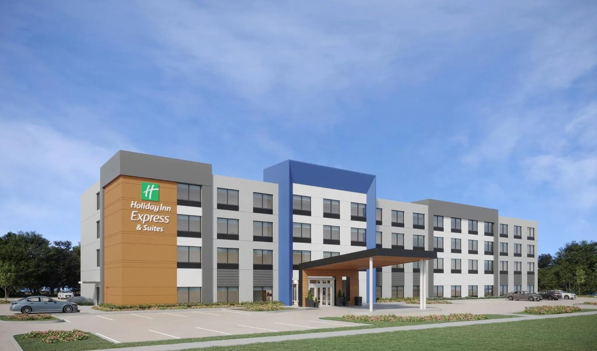 Property building in Holiday Inn Express & Suites Cushing by IHG