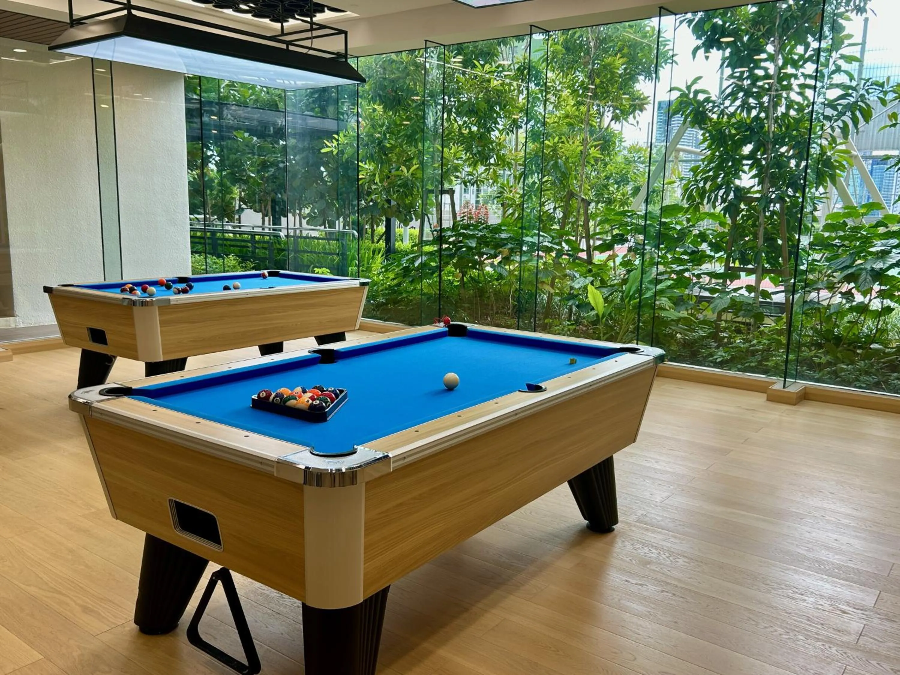 Billiard in KL Central 33rd Floor KLCC view