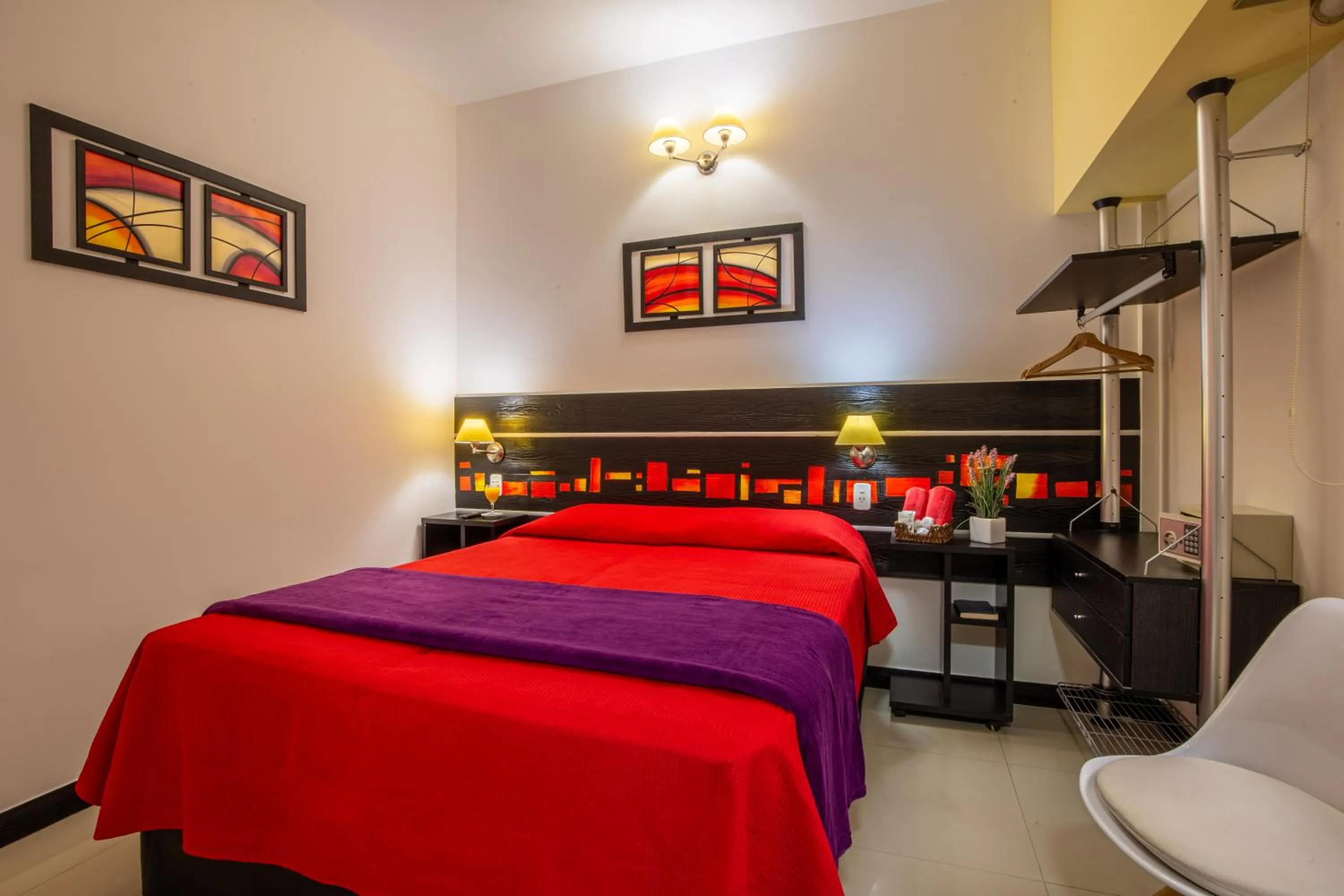 Bed in Hotel Calimera